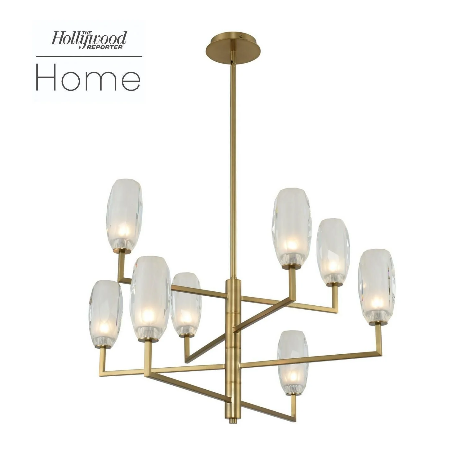 Kalco Lighting June 36 Inch 8 Light Led Chandelier Cp381837 - Image 1
