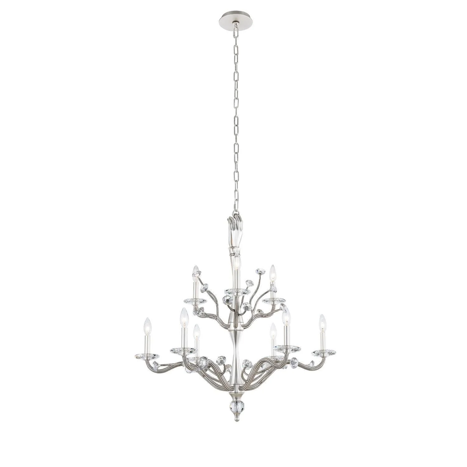 Kalco Lighting Venus 32 Inch 9 Light Chandelier Cp786905 - Image 2