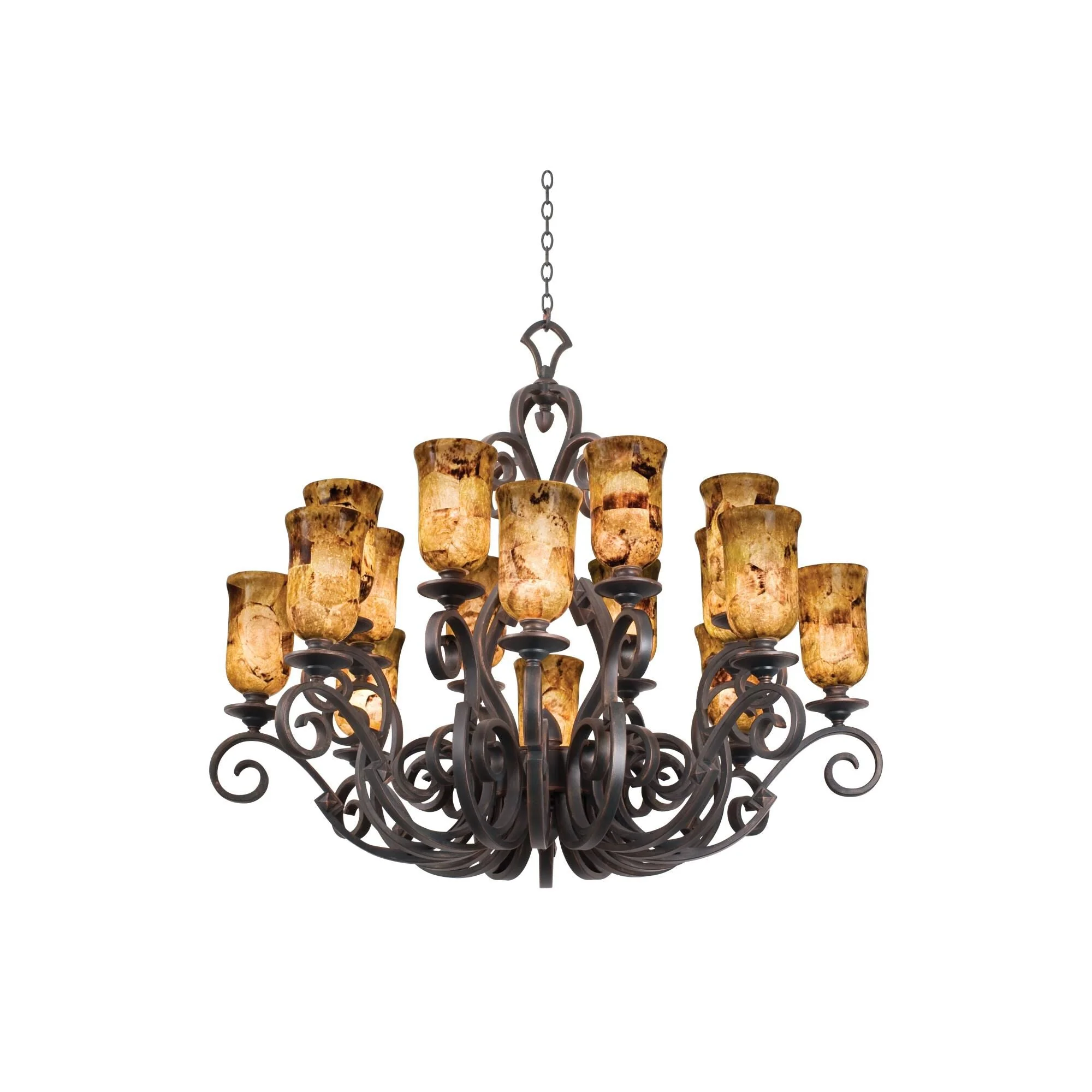 Kalco Lighting Ibiza 50 Inch 16 Light Chandelier Cp65676 - Image 1