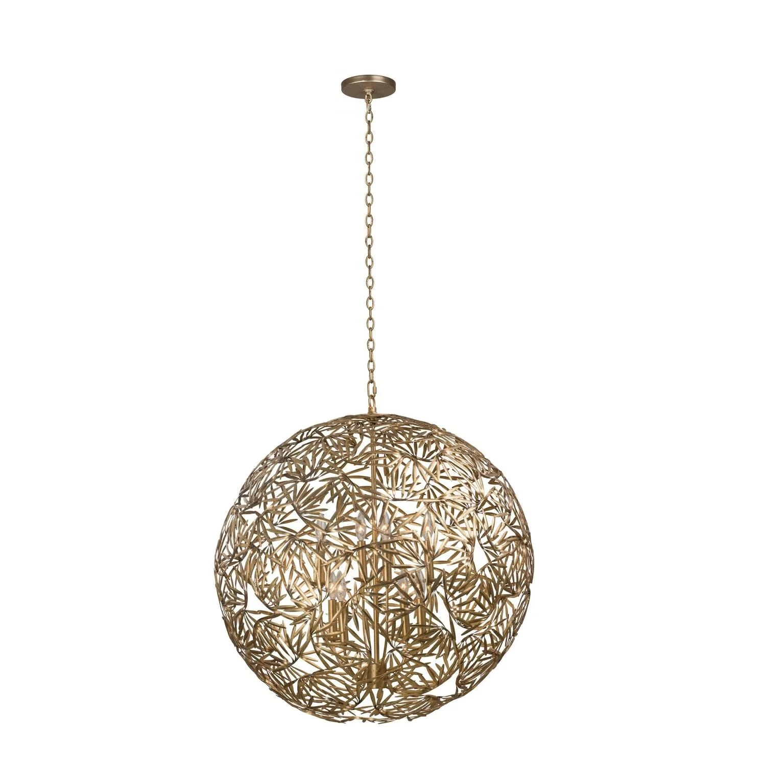 Kalco Lighting Jardin 32 Inch Large Pendant Cp75693 - Image 1