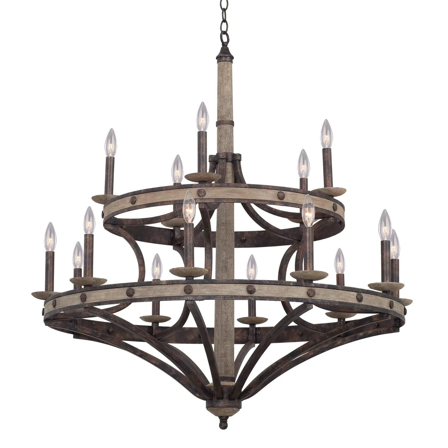 Kalco Lighting Coronado 15 Light Chandelier Cp97000 - Image 1