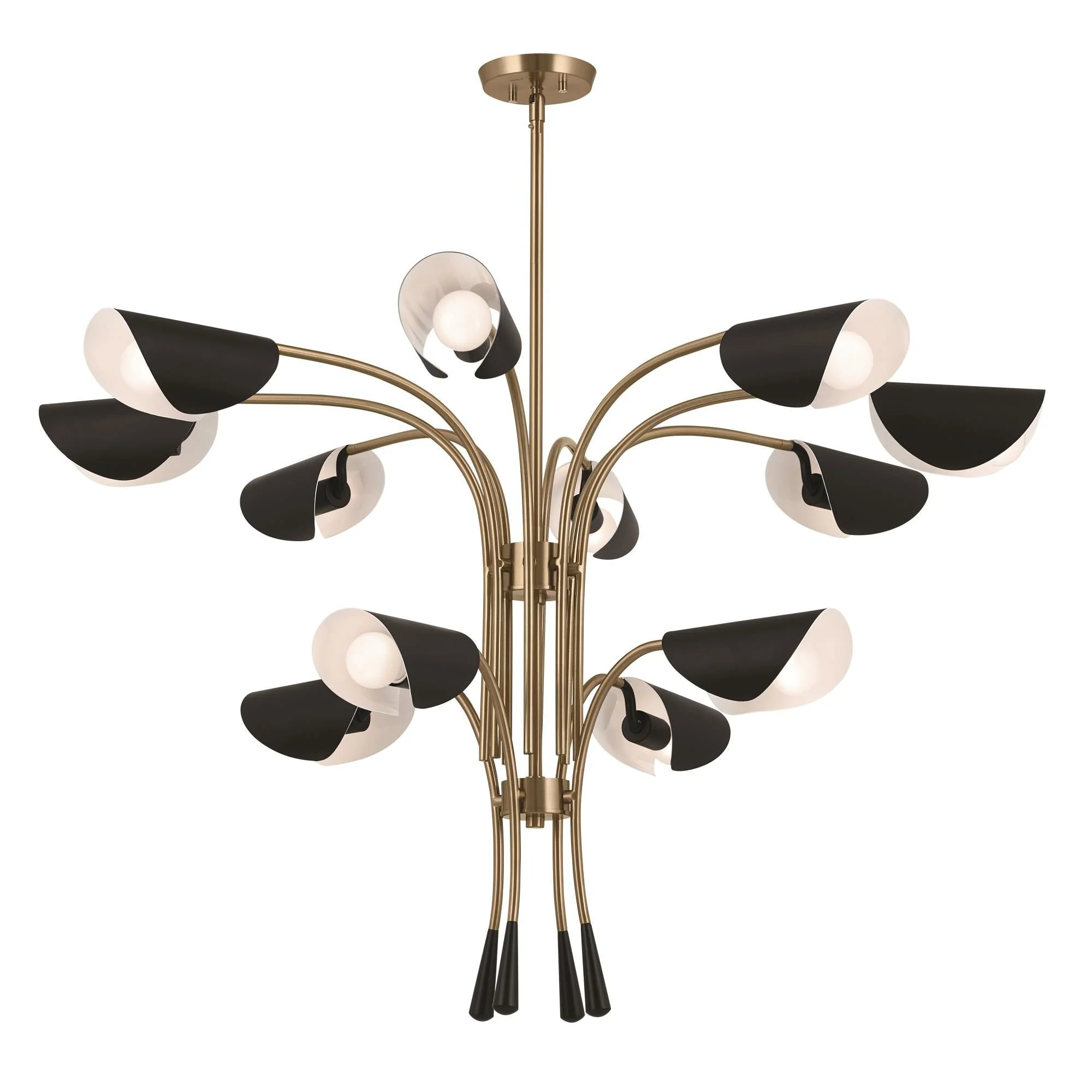 Kichler Lighting Arcus 46 Inch 12 Light Chandelier Cp785115 - Image 2
