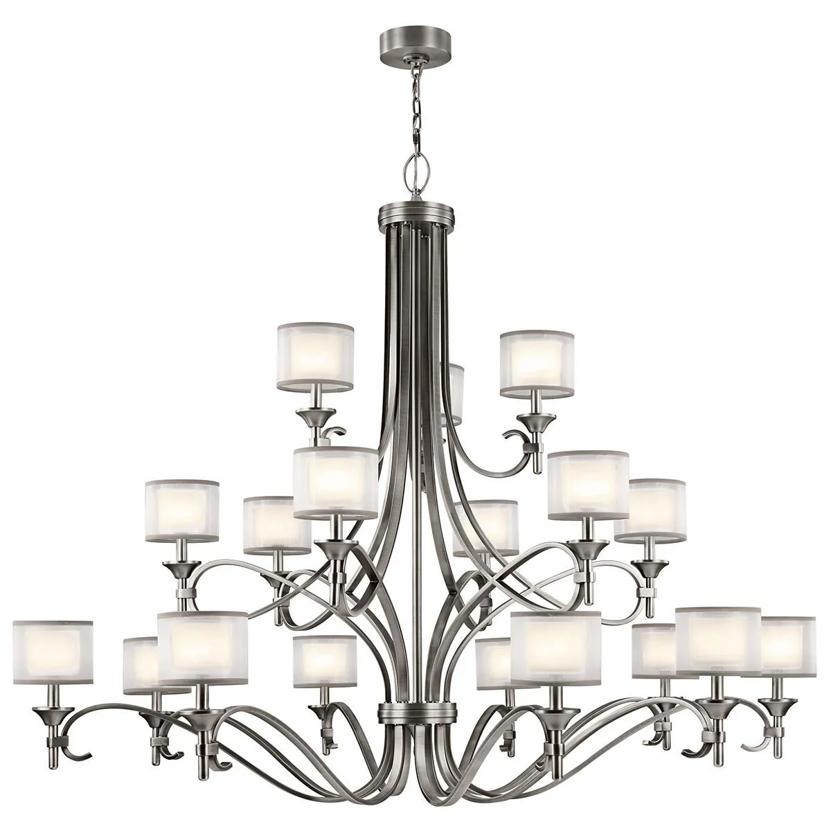 Kichler Lighting Lacey 62 Inch 18 Light Chandelier Cp65315 - Image 1