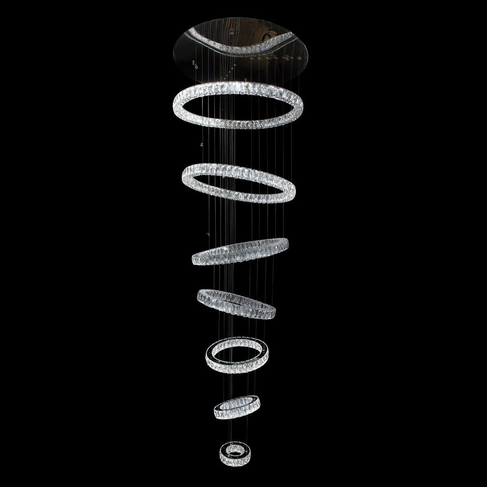 Michael Amini Lighting Interstellar LED Chandelier Large - Image 1