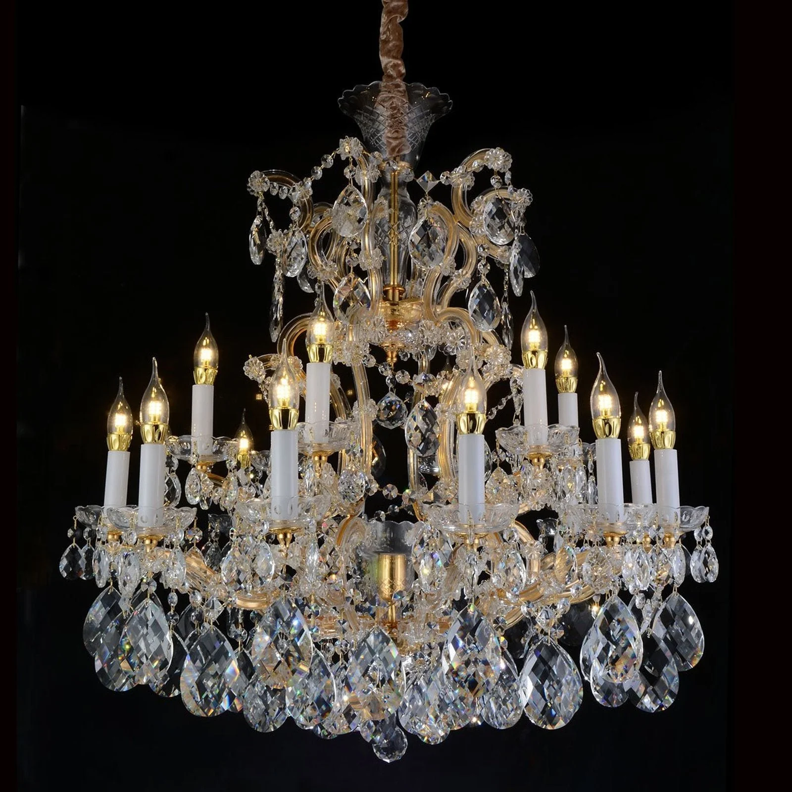 Michael Amini Lighting La Scala 19 Light Chandelier - Image 1