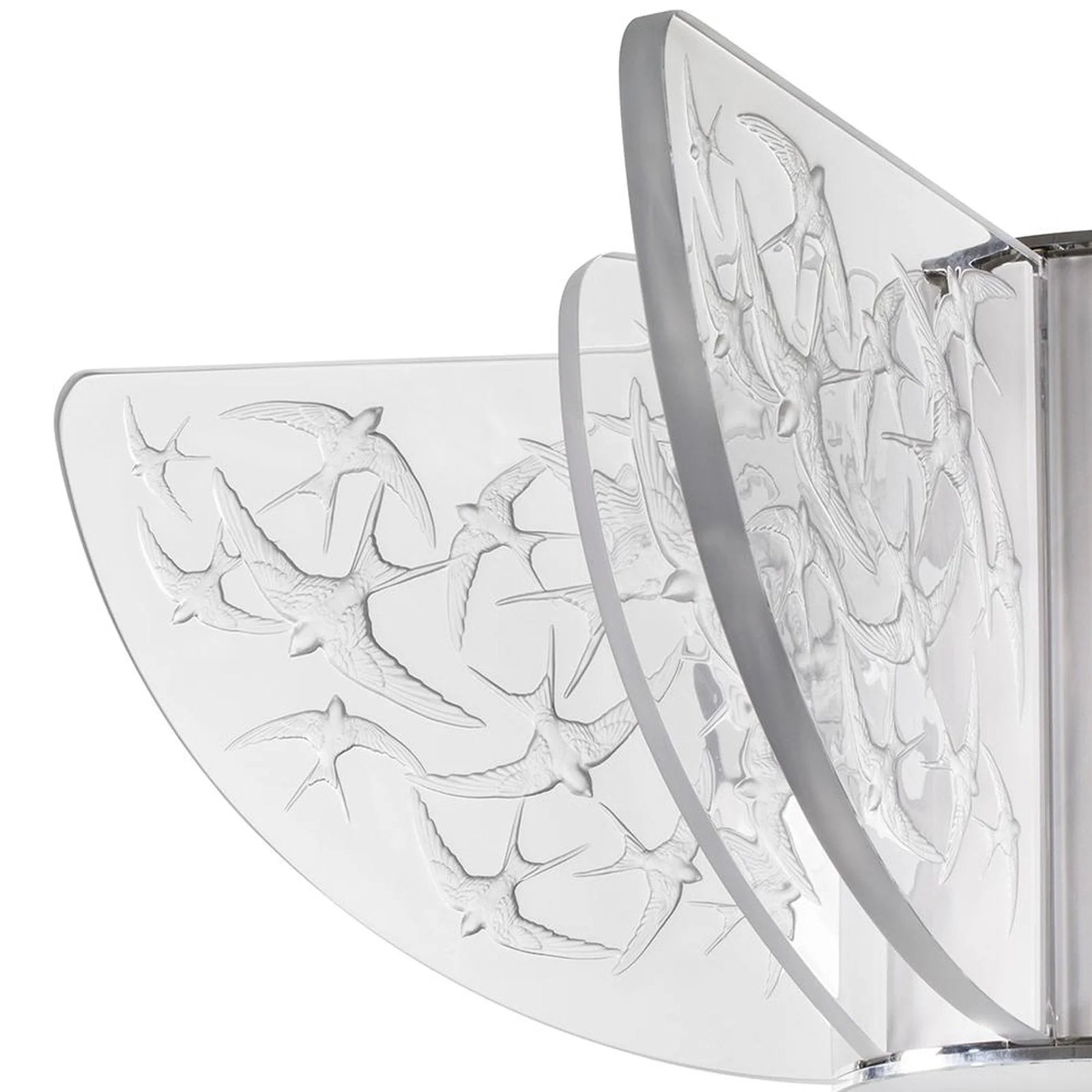 Lalique Hirondelles Chandelier Large Size - Image 2