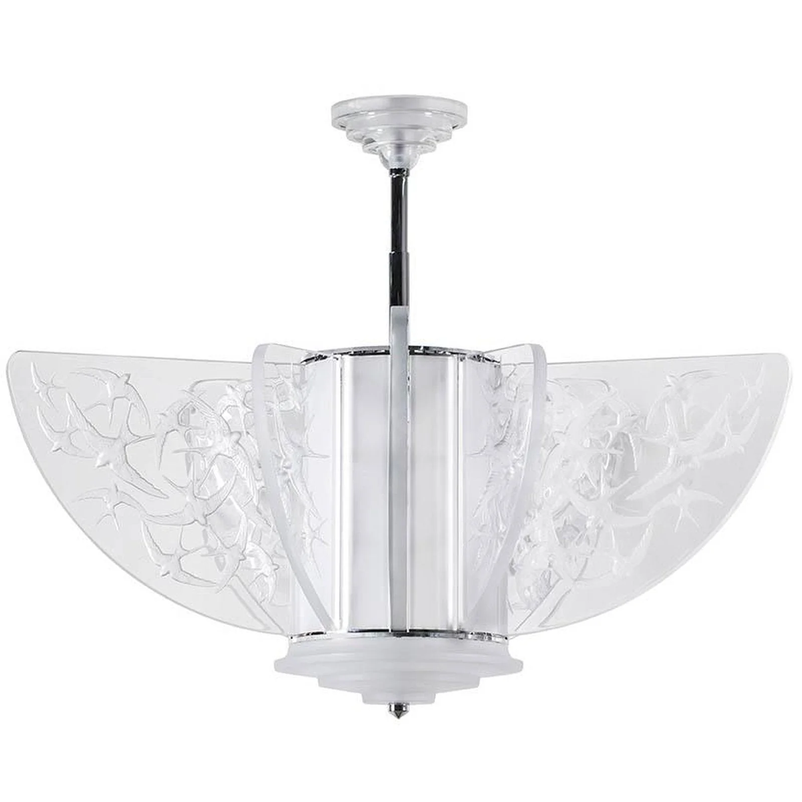 Lalique Hirondelles Chandelier Large Size - Image 1