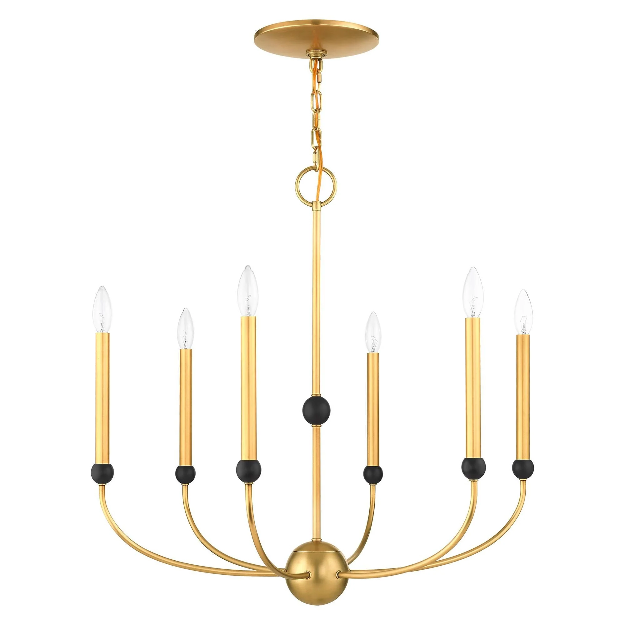 Livex Lighting Cortlandt 6 Light Chandelier Cp413041 - Image 2