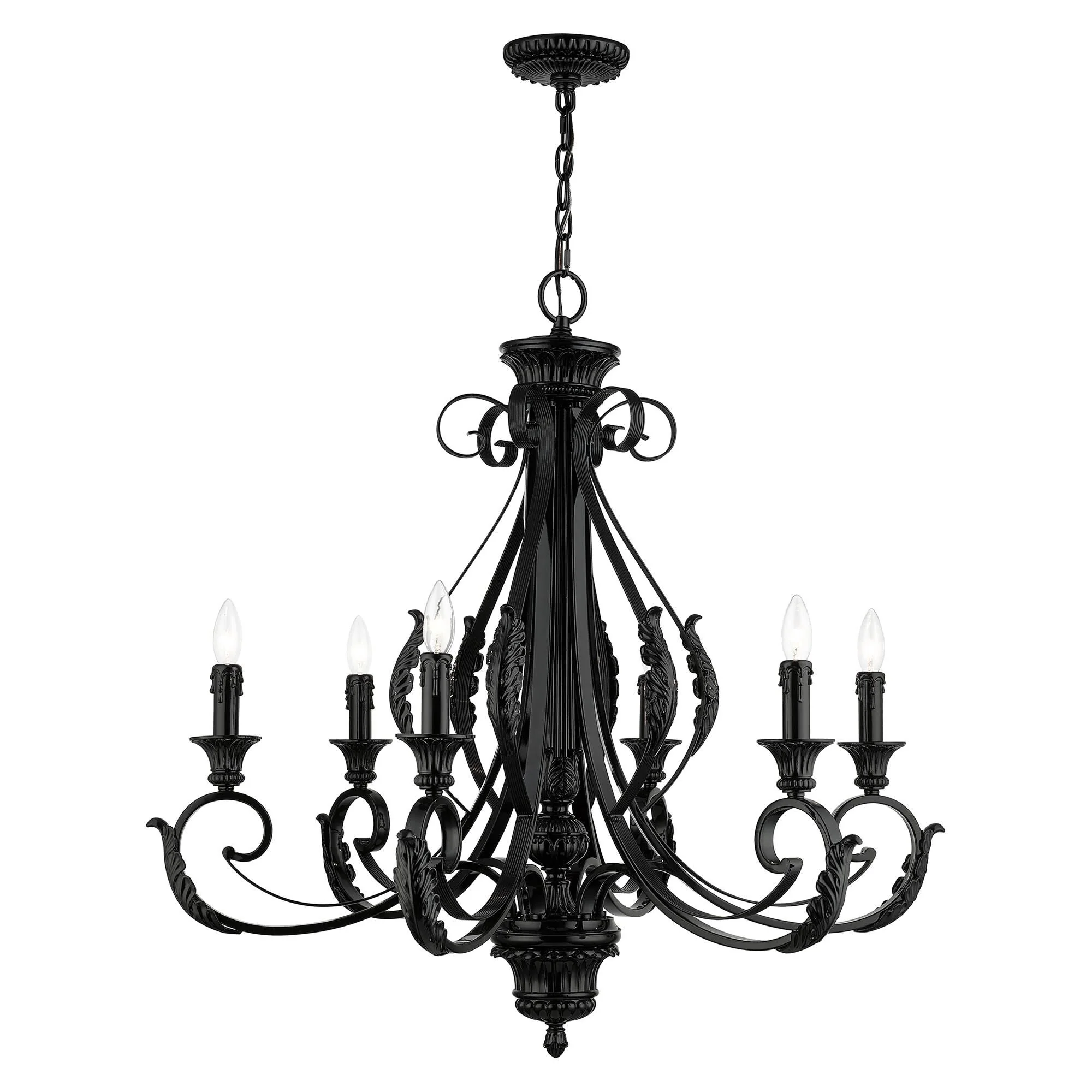 Livex Lighting Valencia 6 Light Mini Chandelier Cp793318 - Image 1