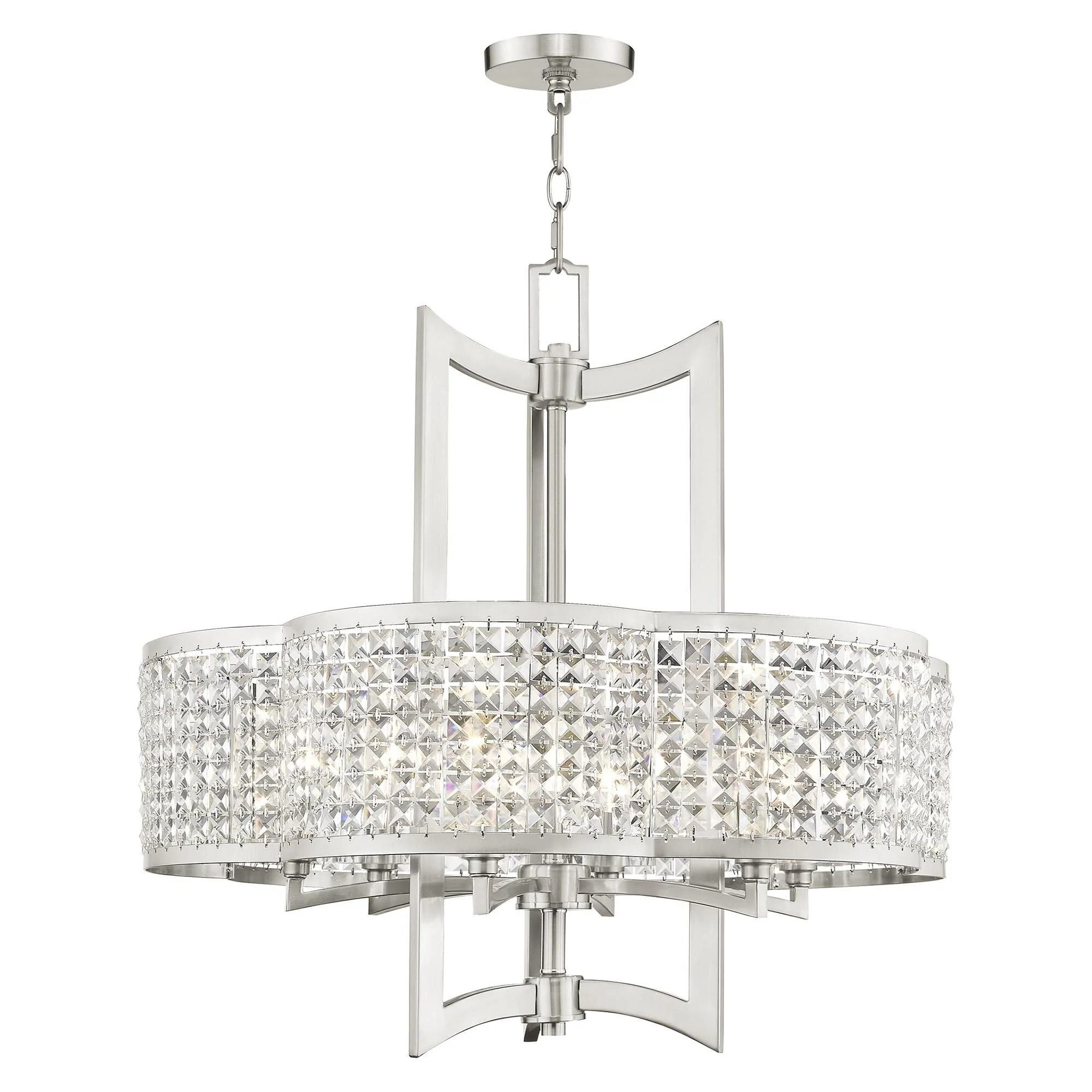 Livex Lighting Grammercy 26 Inch Large Pendant Cp75443 - Image 1