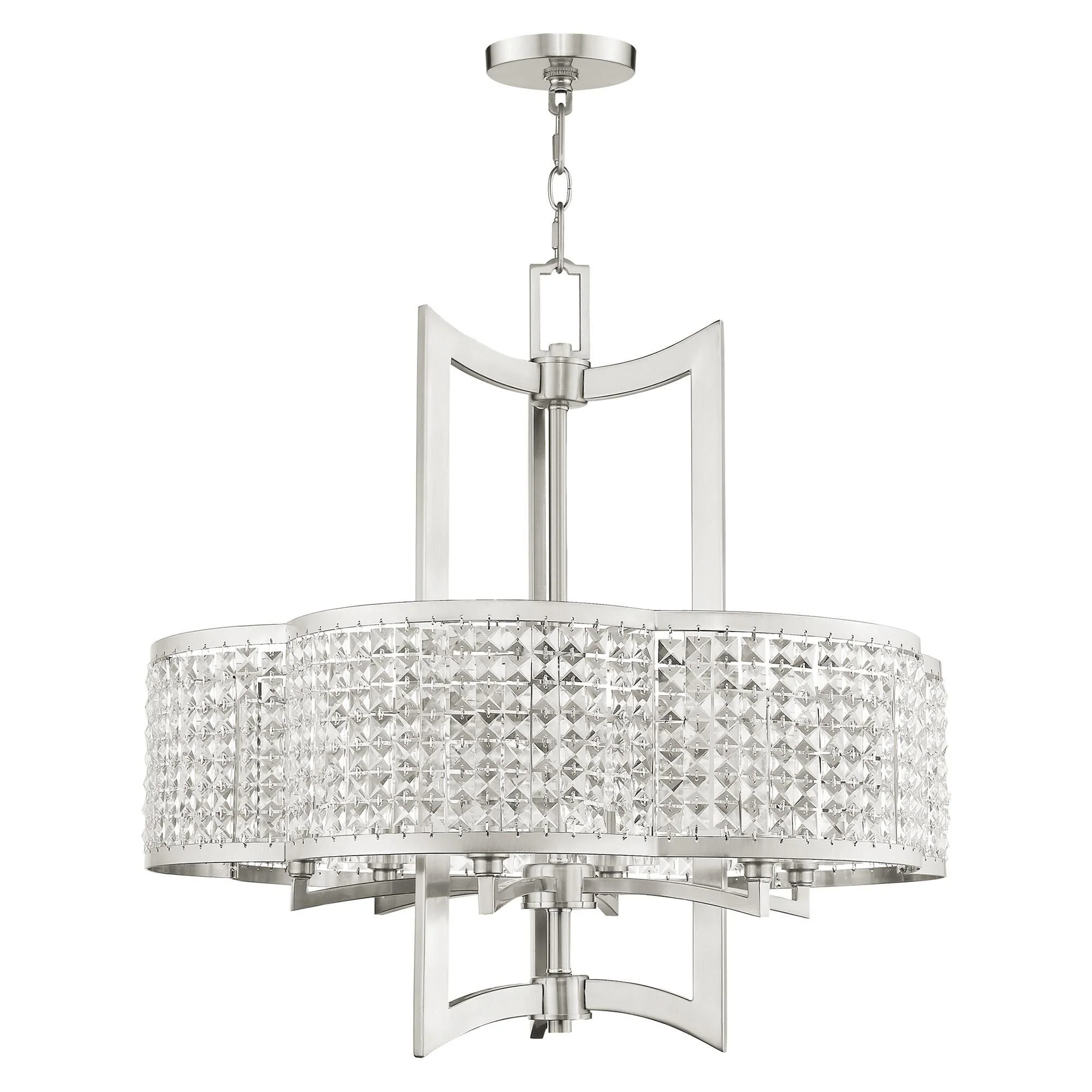 Livex Lighting Grammercy 26 Inch Large Pendant Cp75443 - Image 2