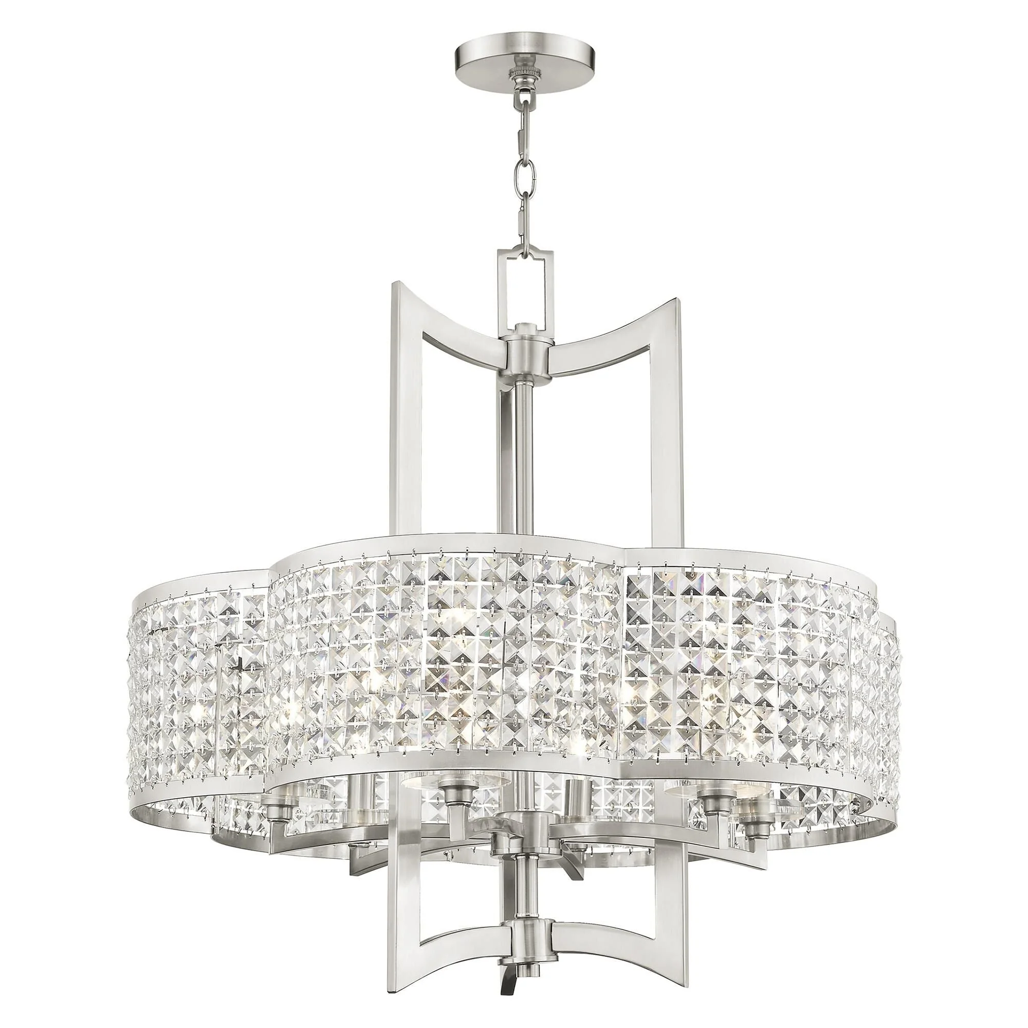 Livex Lighting Grammercy 26 Inch Large Pendant Cp75443 - Image 3