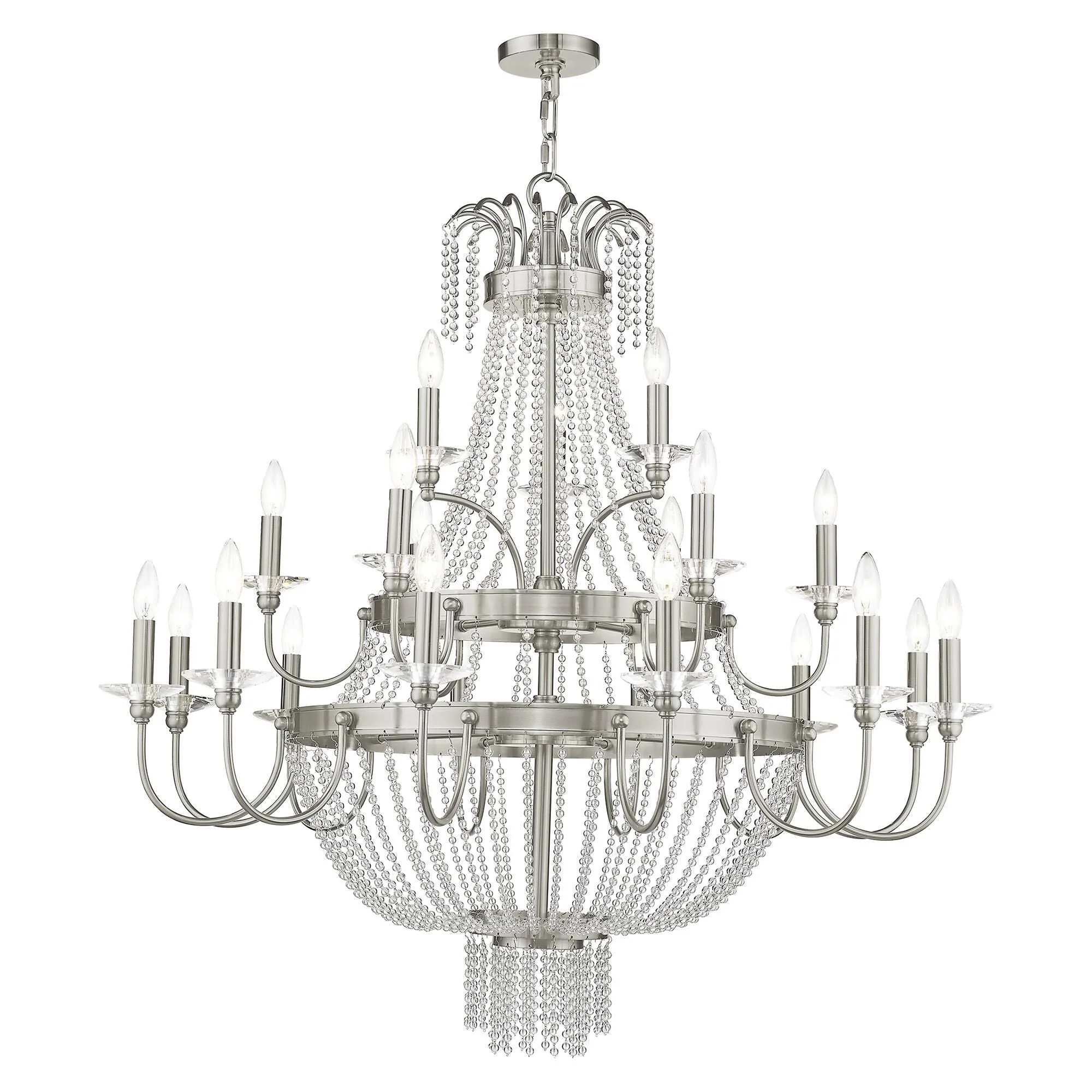 Livex Lighting Valentina 42 Inch 21 Light Chandelier Cp77841 - Image 3