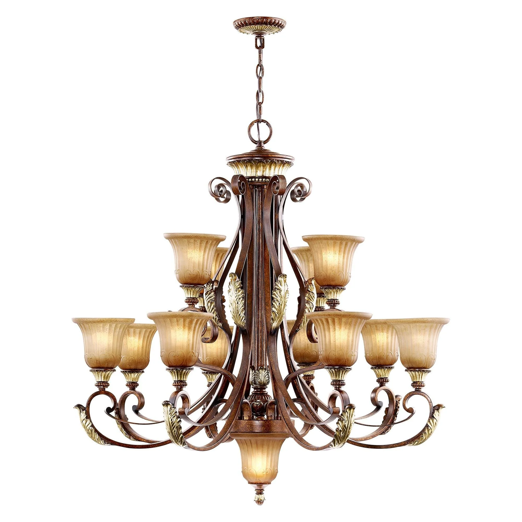 Livex Lighting Villa Verona 40 Inch 13 Light Chandelier Cp108280 - Image 2