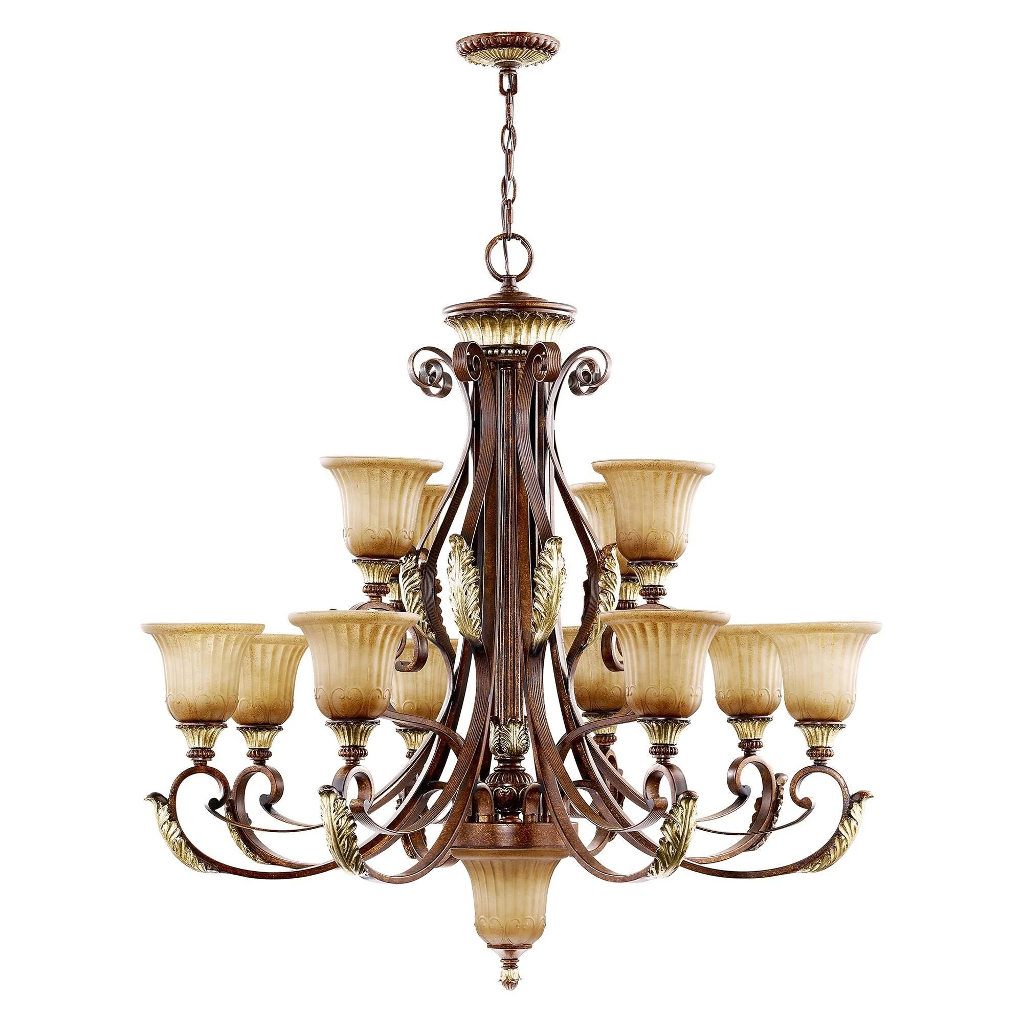 Livex Lighting Villa Verona 40 Inch 13 Light Chandelier Cp108280 - Image 3