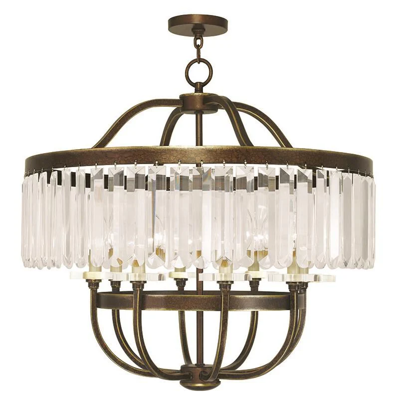 Livex Lighting Ashton 8 Light Chandelier Cp75383 - Image 1