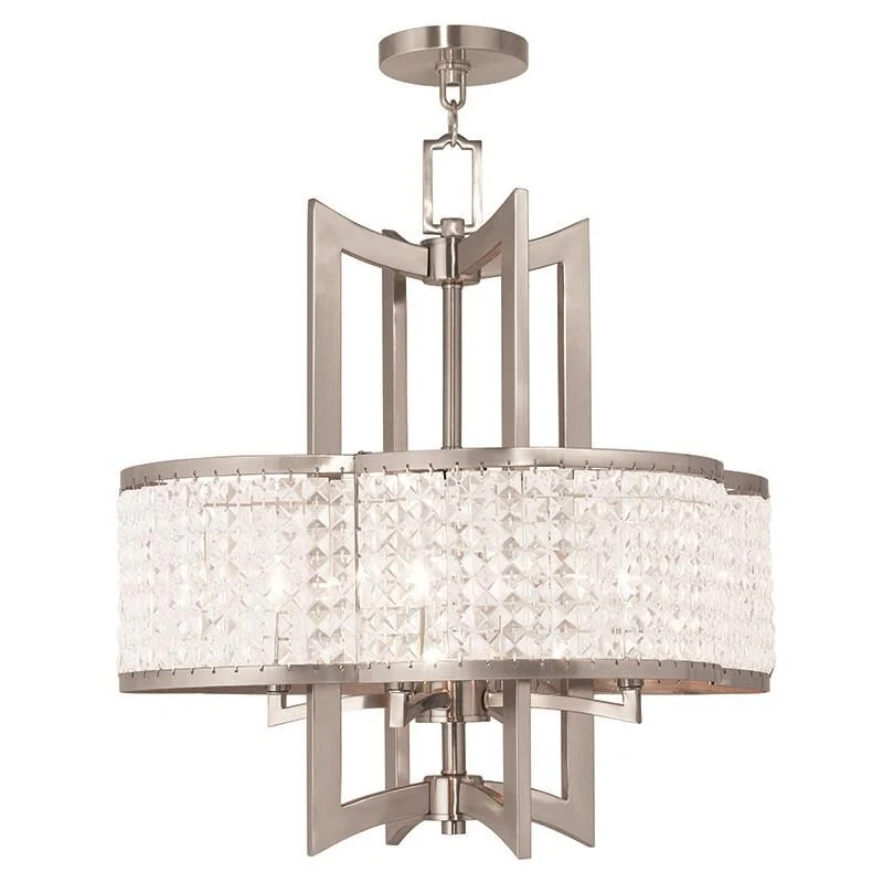 Livex Lighting Grammercy 22 Inch Large Pendant Cp75442 - Image 1