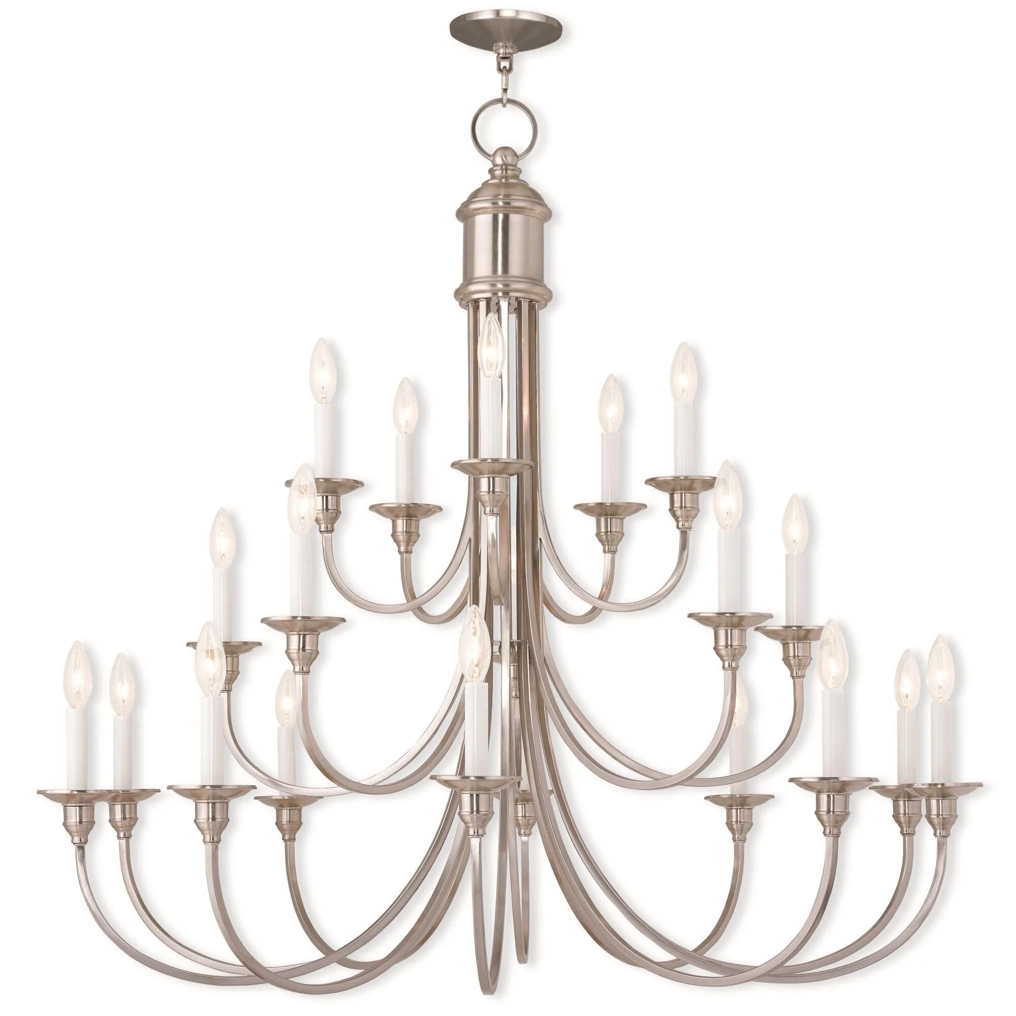 Livex Lighting Cranford 42 Inch 20 Light Chandelier Cp77181 - Image 2