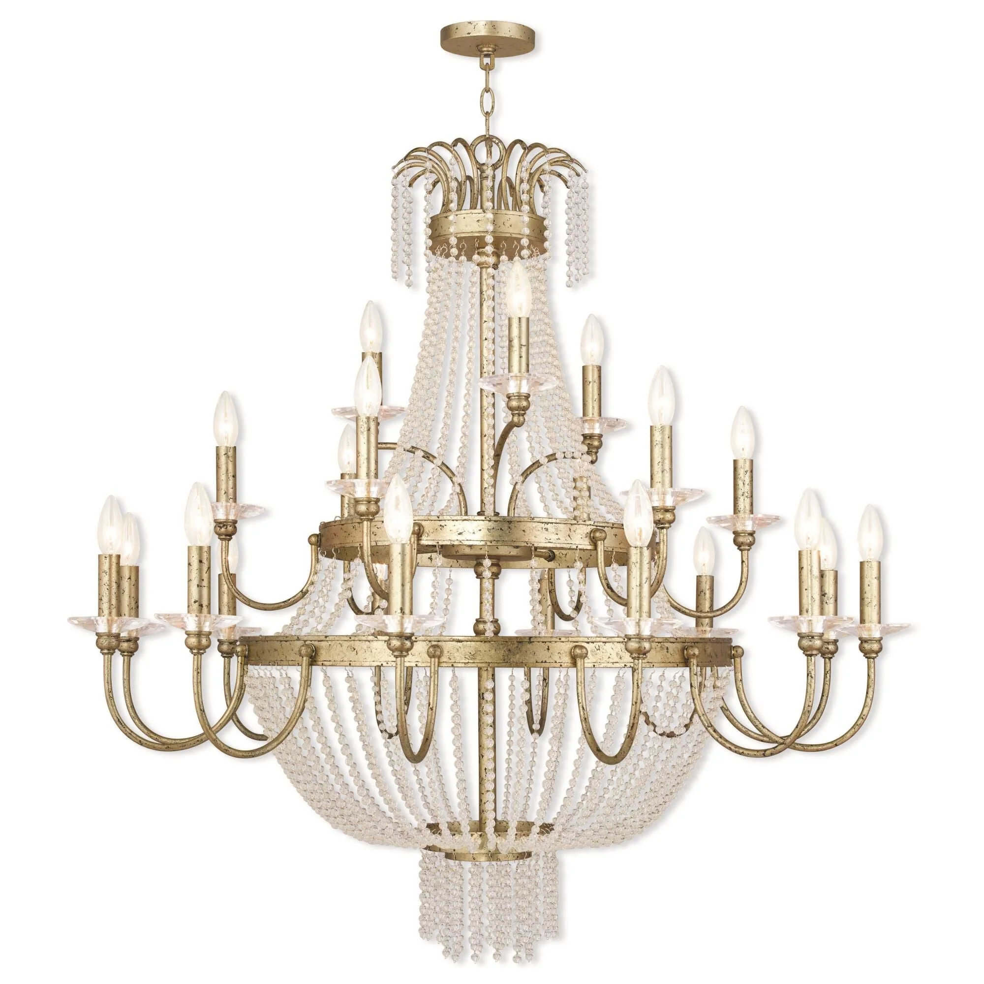 Livex Lighting Valentina 42 Inch 21 Light Chandelier Cp77841 - Image 1