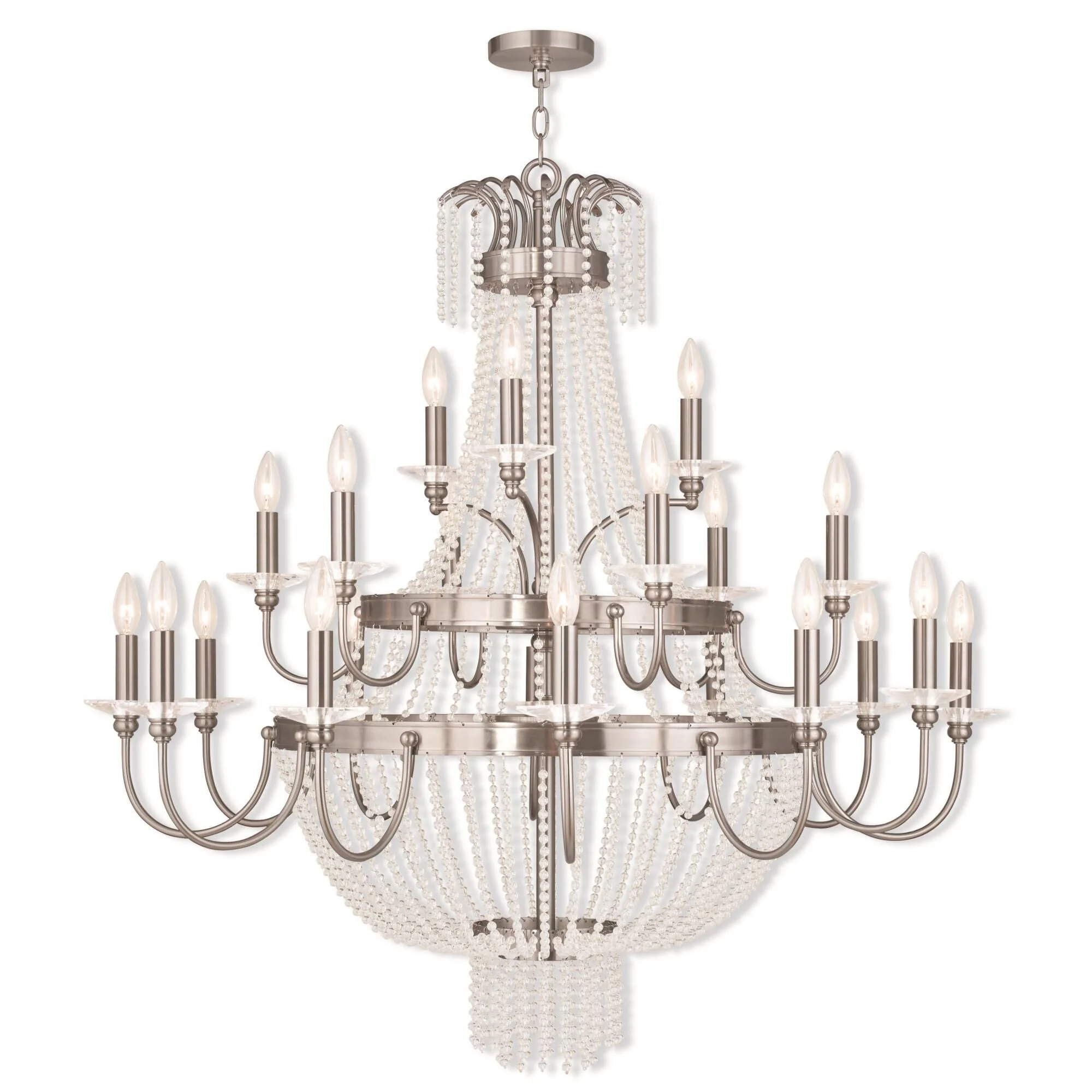 Livex Lighting Valentina 42 Inch 21 Light Chandelier Cp77841 - Image 2
