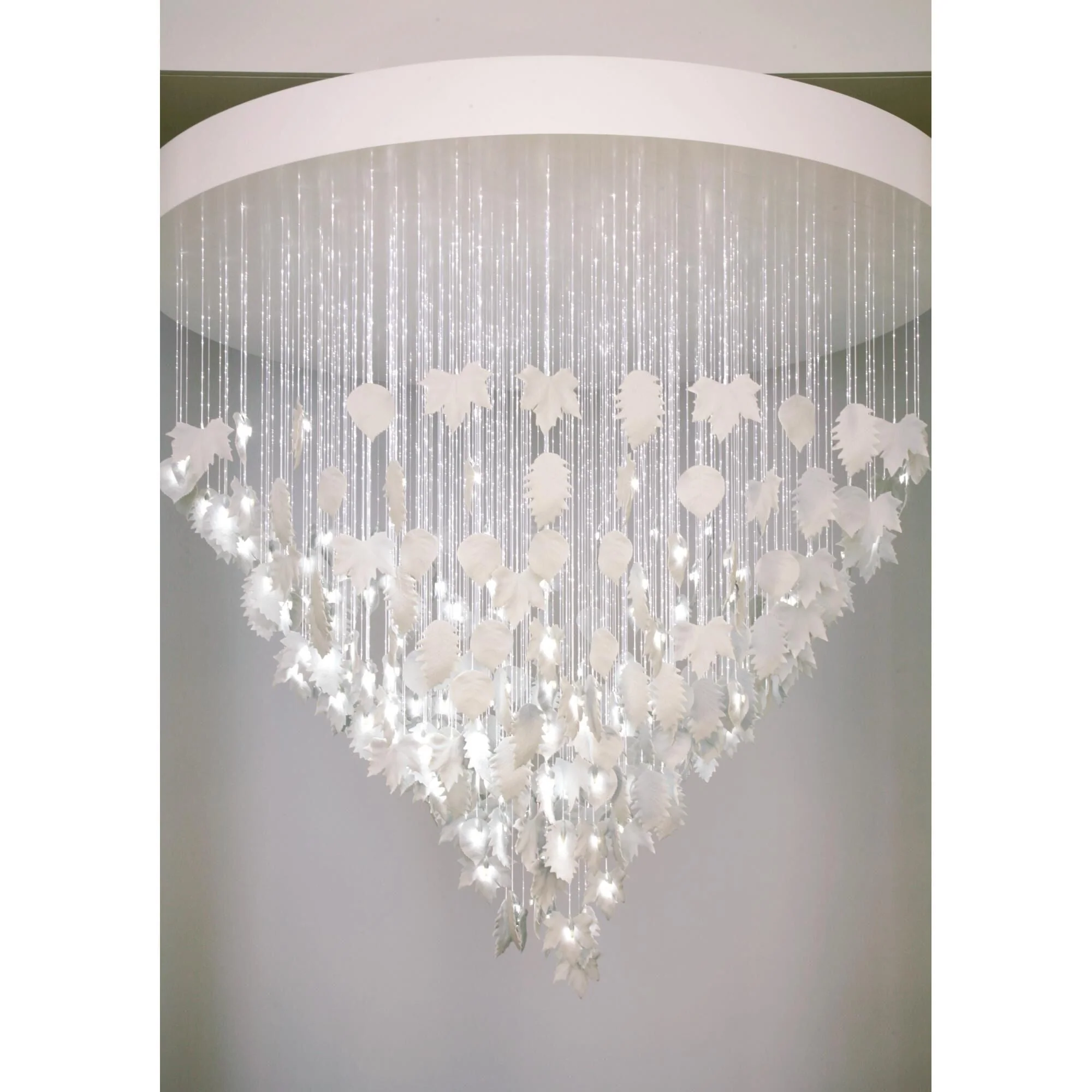 Lladro Magic Forest 1 Light Led Chandelier Cp283 - Image 1