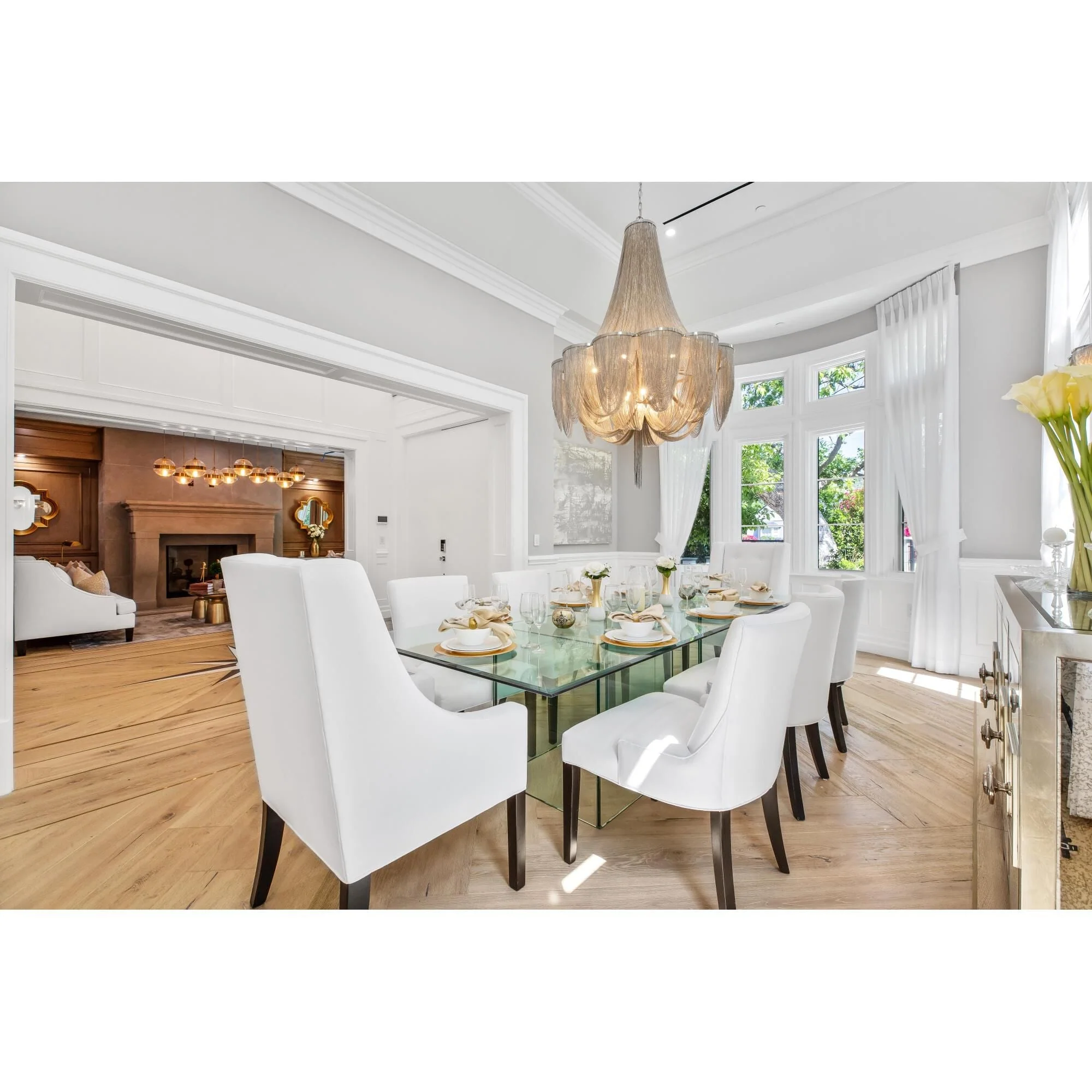 Maxim Lighting Chantilly 34 Inch Large Pendant Cp33698 - Image 3