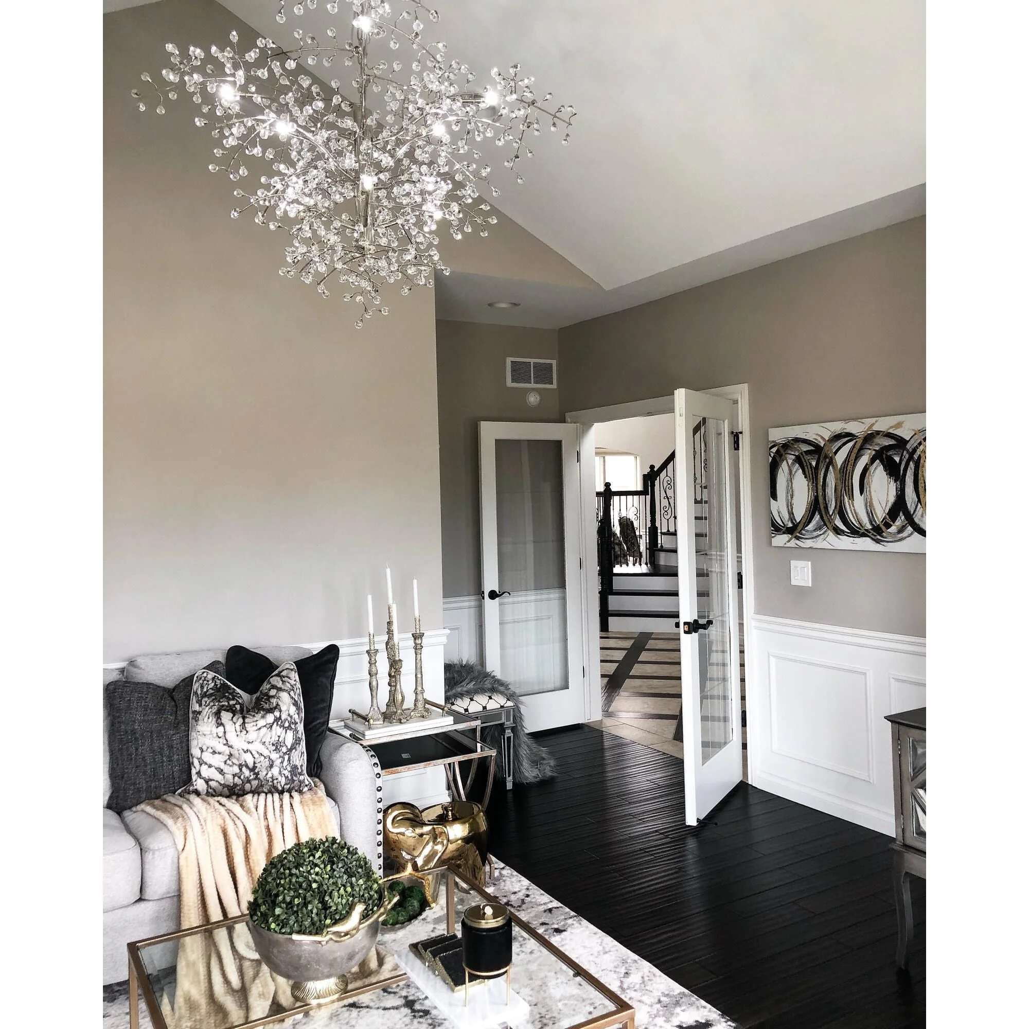 Maxim Lighting Cluster 47 Inch 12 Light Led Chandelier Cp58894 - Image 3