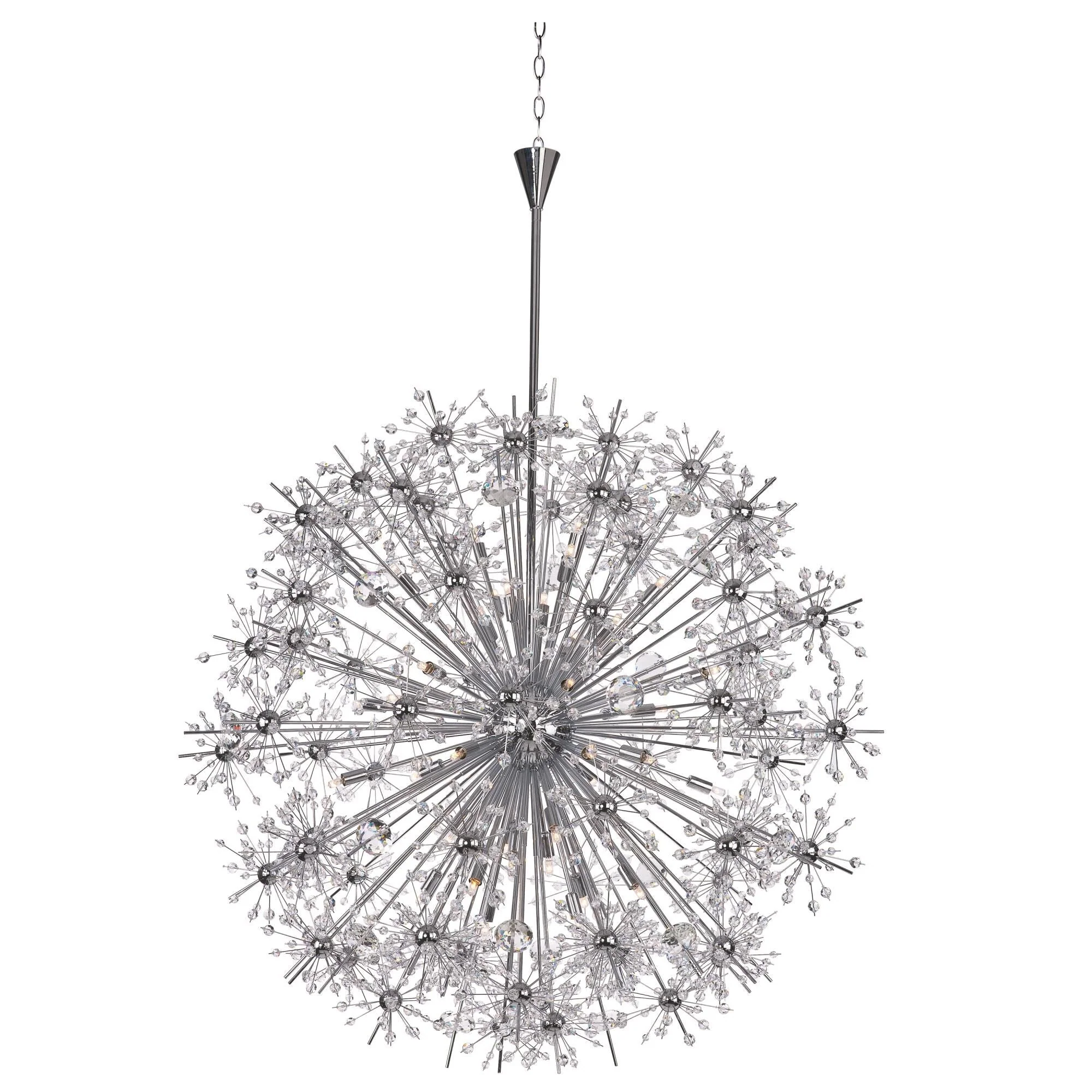 Maxim Lighting Starfire 44 Inch 40 Light Chandelier Cp60619 - Image 1