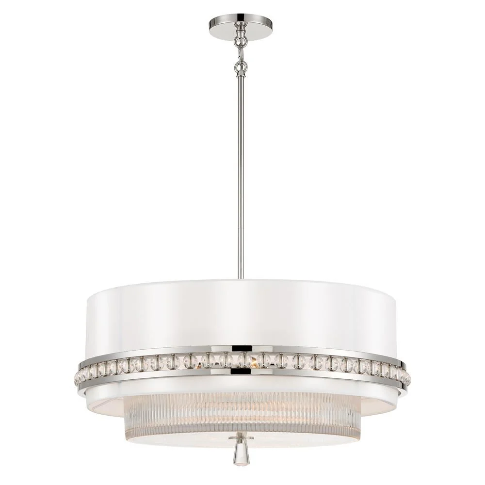 Metropolitan Lighting Robin Baron Sutton 27 Inch Large Pendant Cp741531 - Image 1