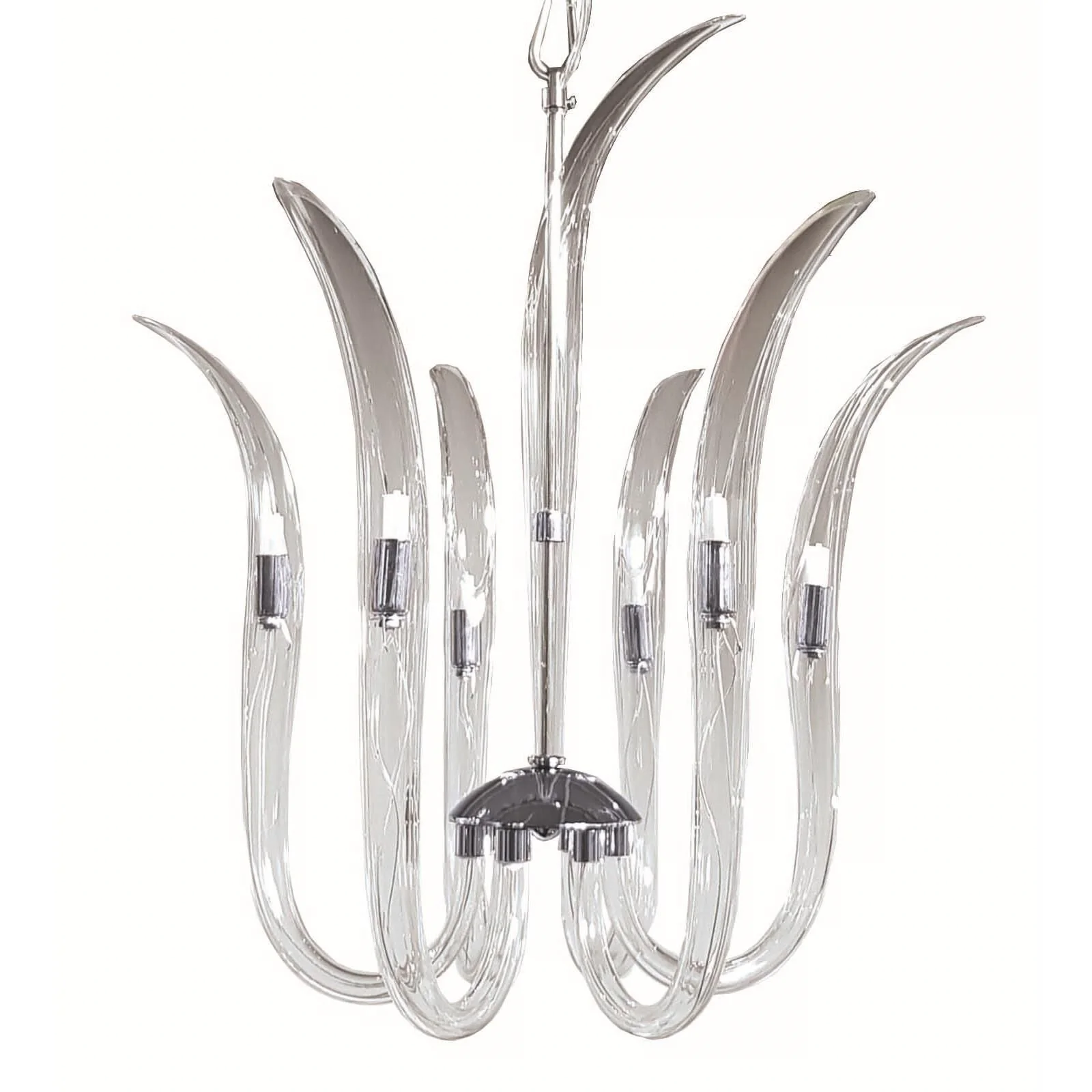 Metropolitan Lighting Cisne 25 Inch 6 Light Mini Chandelier Cp768970 - Image 1