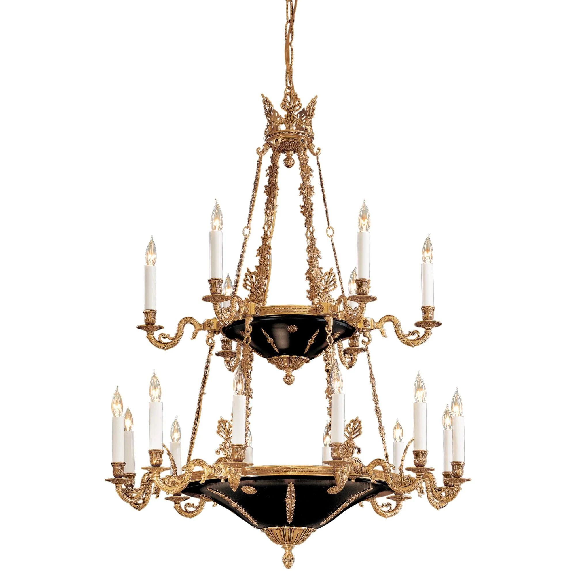 Metropolitan Lighting Vintage 32 Inch 18 Light Chandelier Cp158868 - Image 1