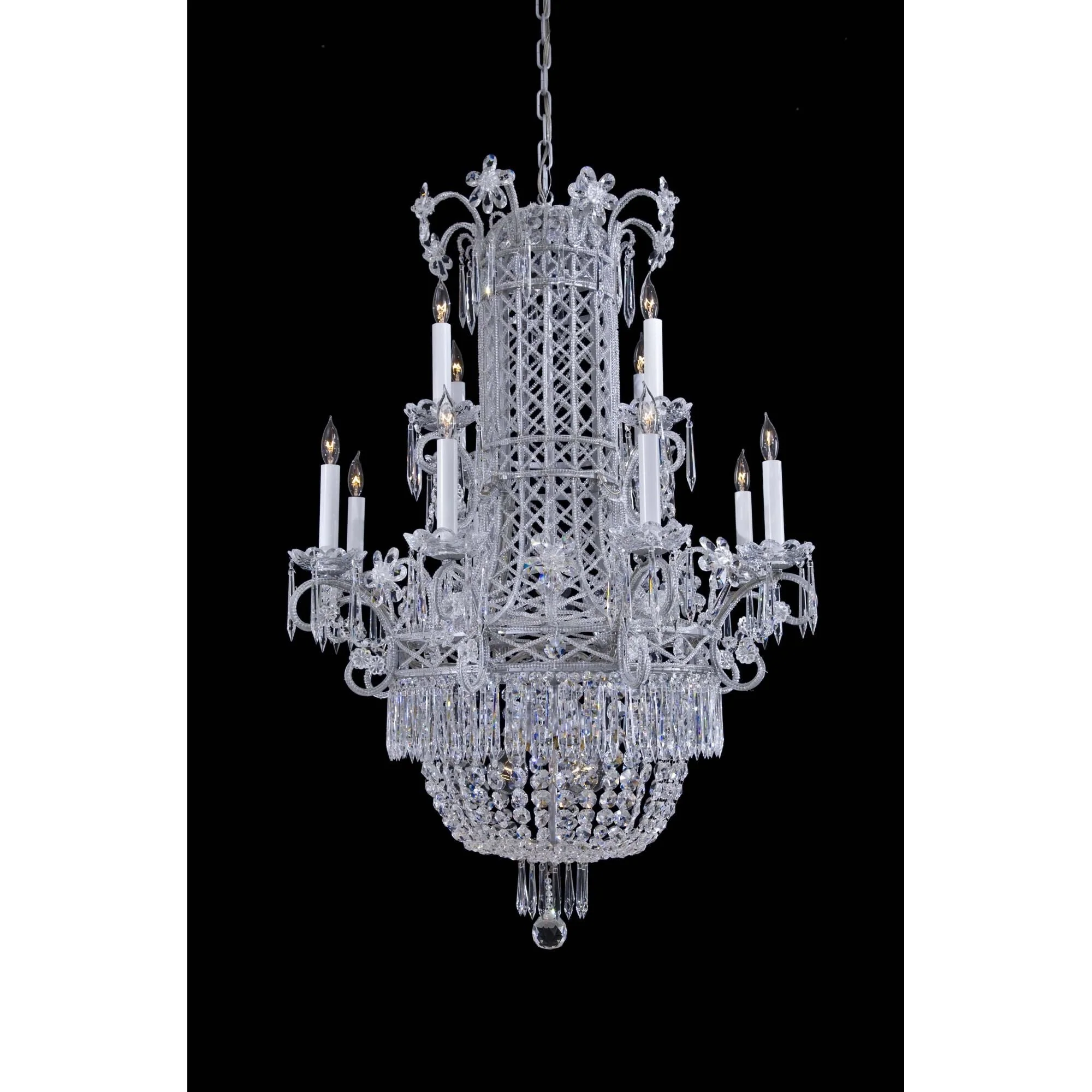 Metropolitan Lighting 38 Inch 12 Light Chandelier Cp158912 - Image 1