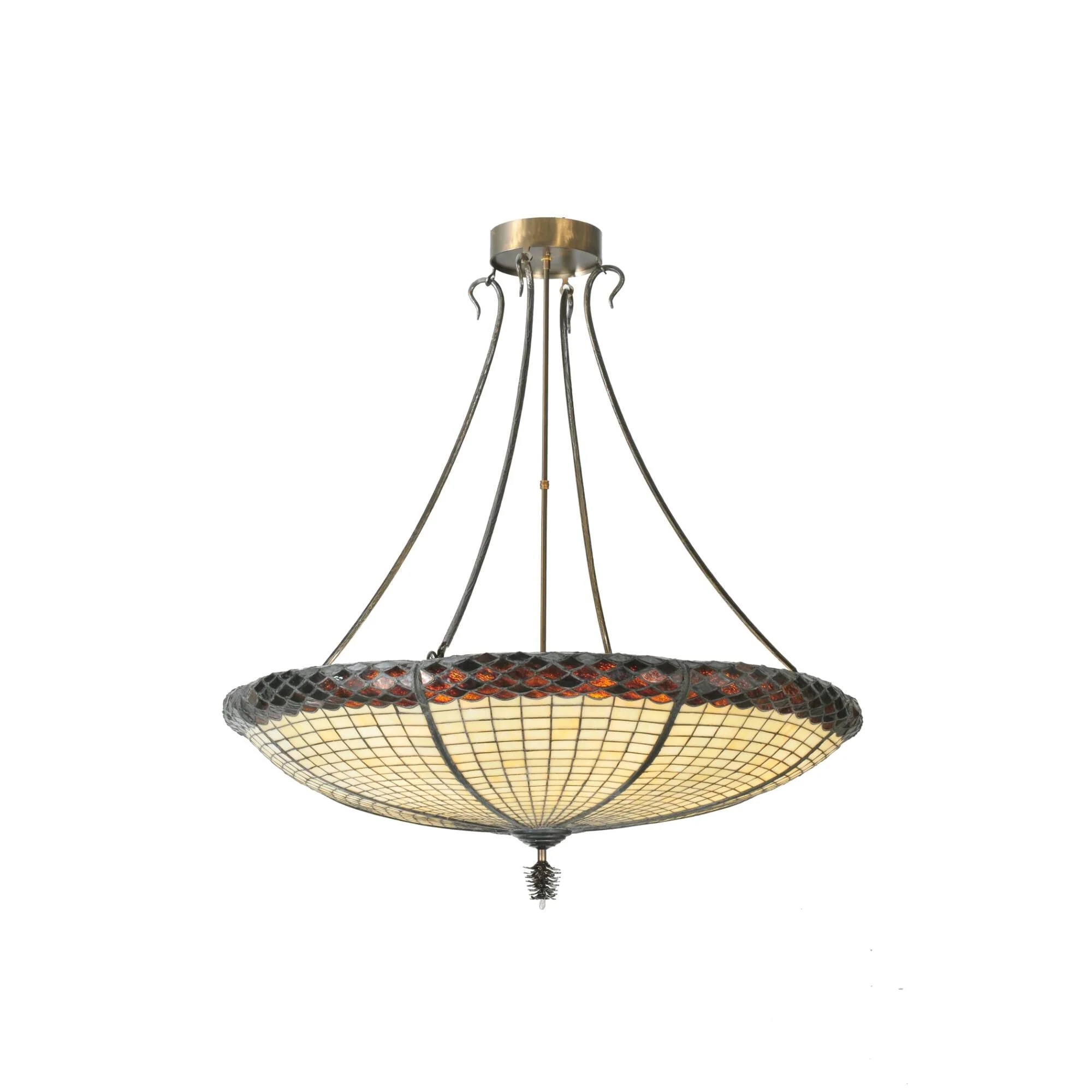 Meyda Lighting Greenbriar Oak 42 Inch Large Pendant Cp9060 - Image 1