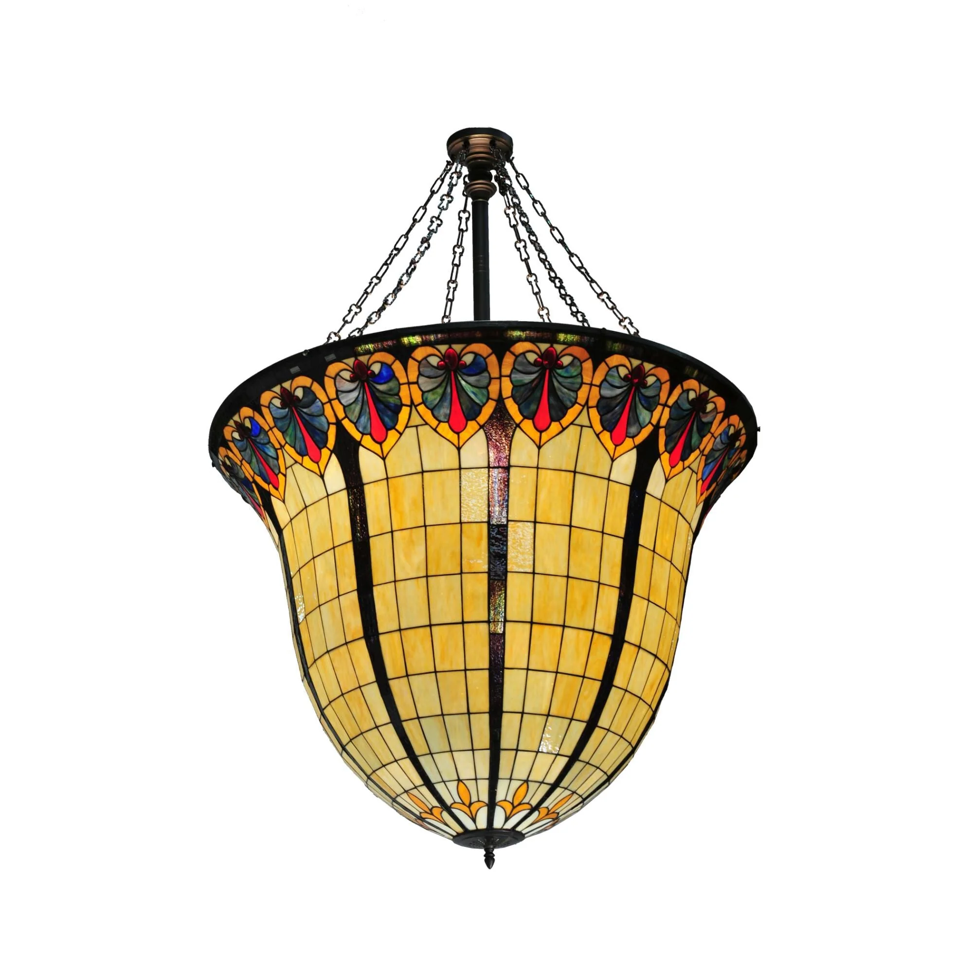 Meyda Lighting Nouveau Spade 48 Inch Large Pendant Cp9167 - Image 1