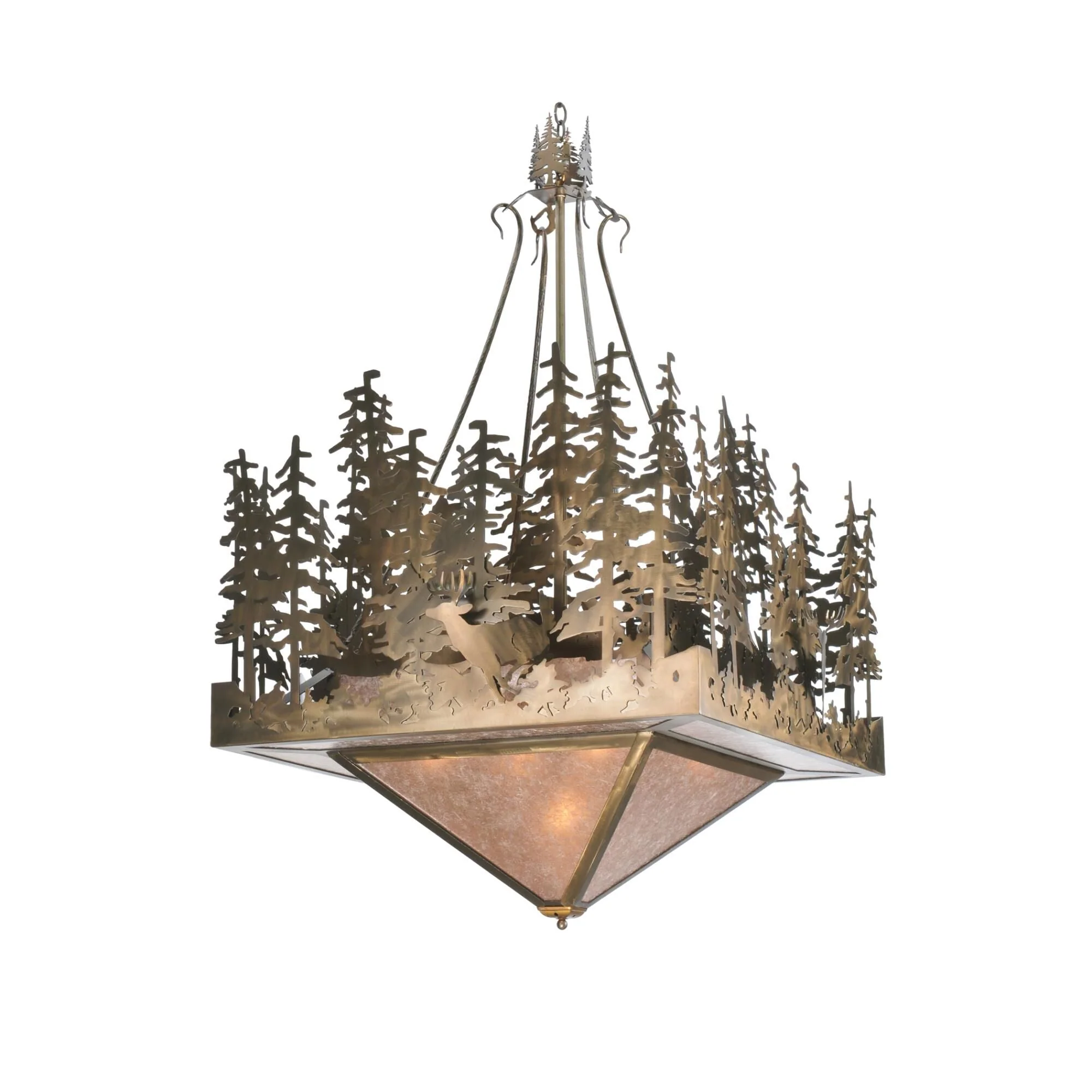 Meyda Lighting Deer At Lake 51 Inch Large Pendant Cp9439 - Image 1