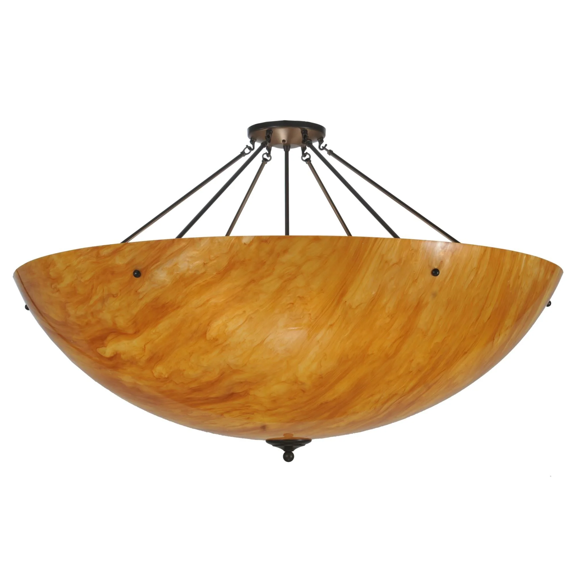 Meyda Lighting Madison 48 Inch 8 Light Semi Flush Mount Cp9465 - Image 1