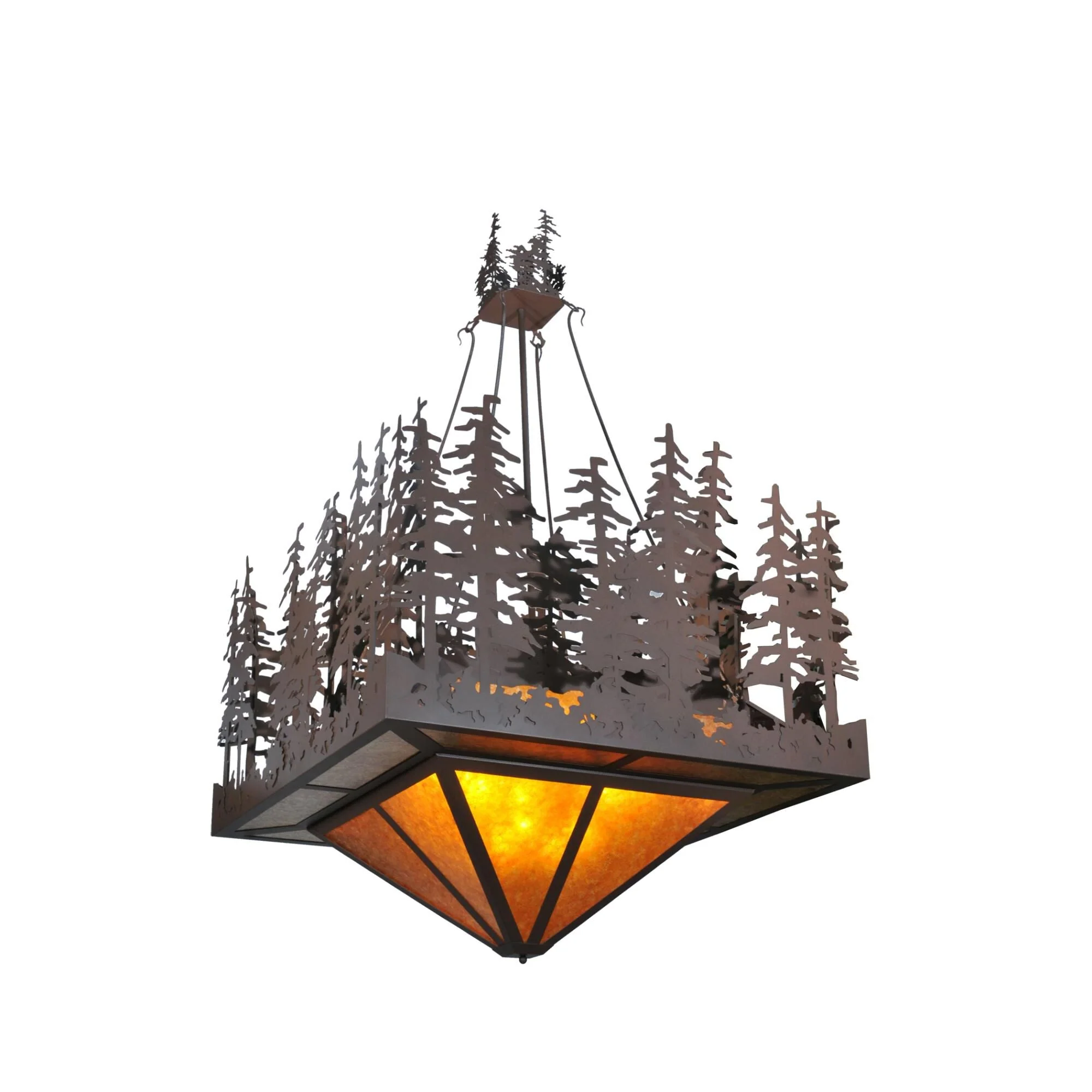 Meyda Lighting Pine Lake 86 Inch Large Pendant Cp9747 - Image 1