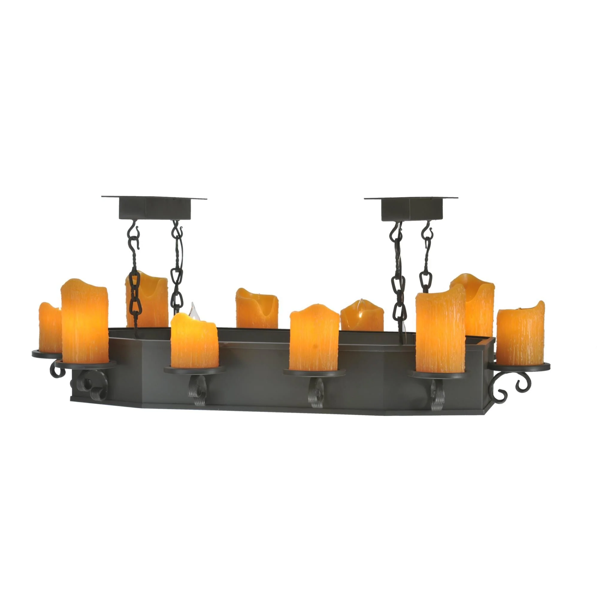 Meyda Lighting Carpathian 48 Inch 10 Light Chandelier Cp10239 - Image 1