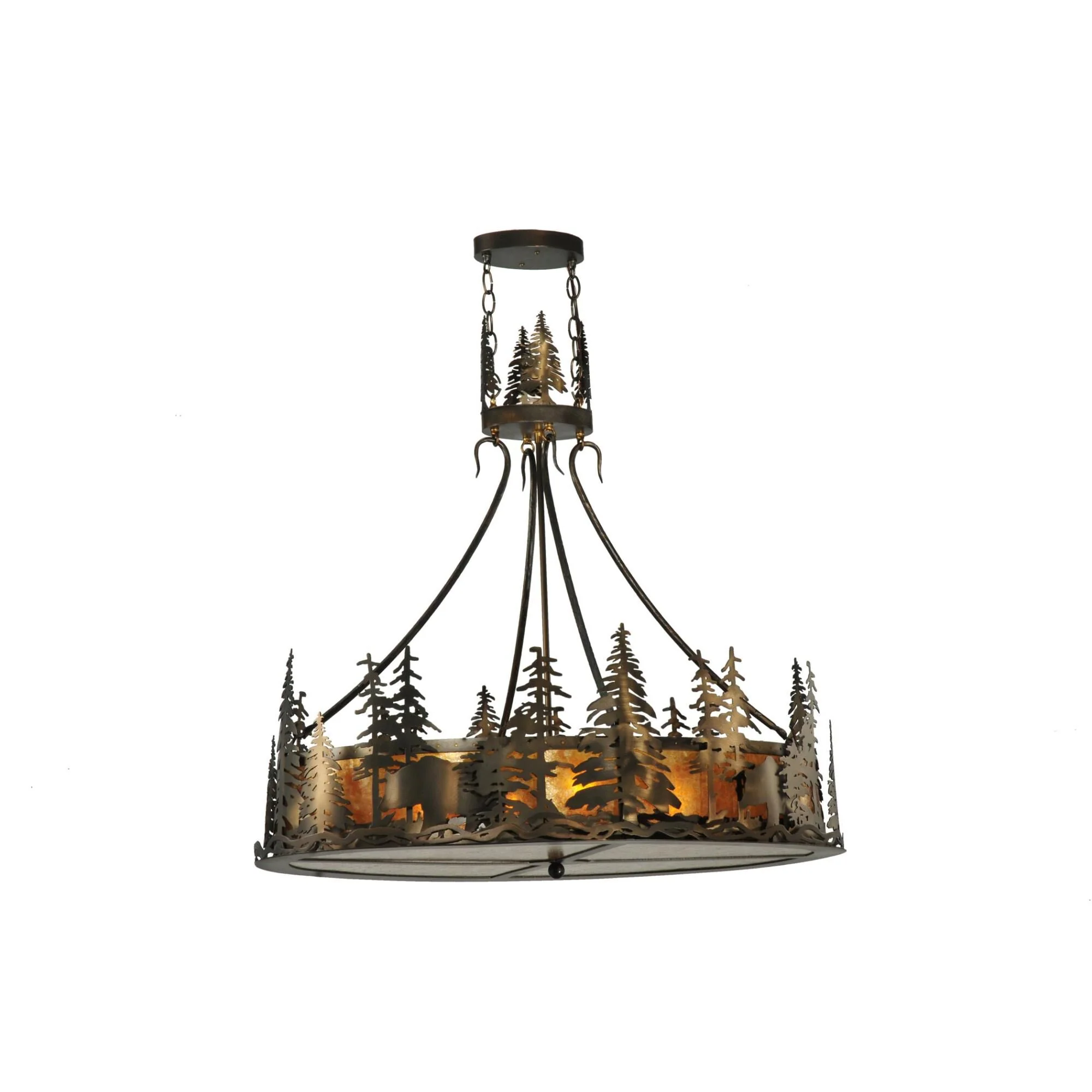Meyda Lighting Bear At Dusk 36 Inch Large Pendant Cp10379 - Image 1