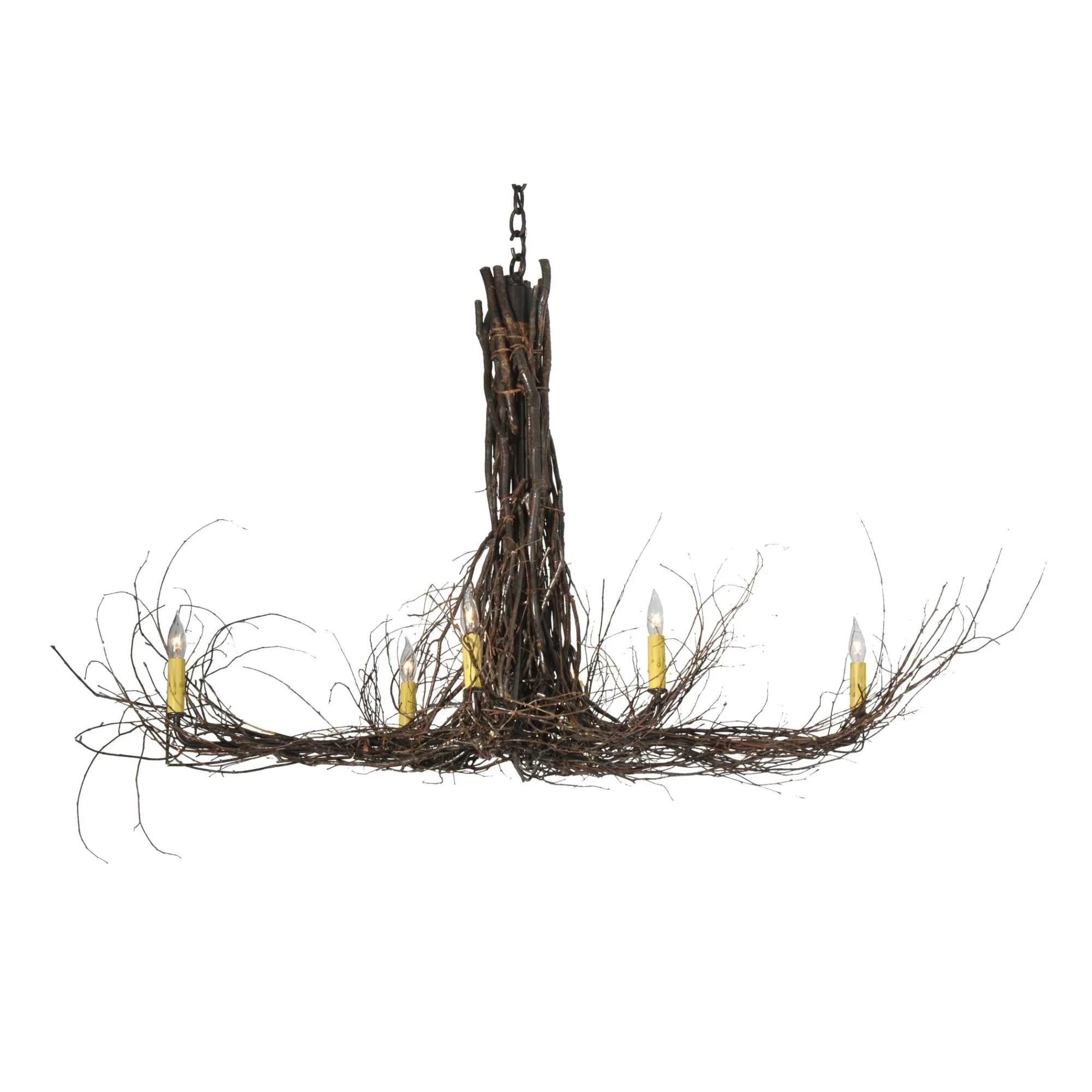 Meyda Lighting Twigs 48 Inch 6 Light Chandelier Cp10585 - Image 1