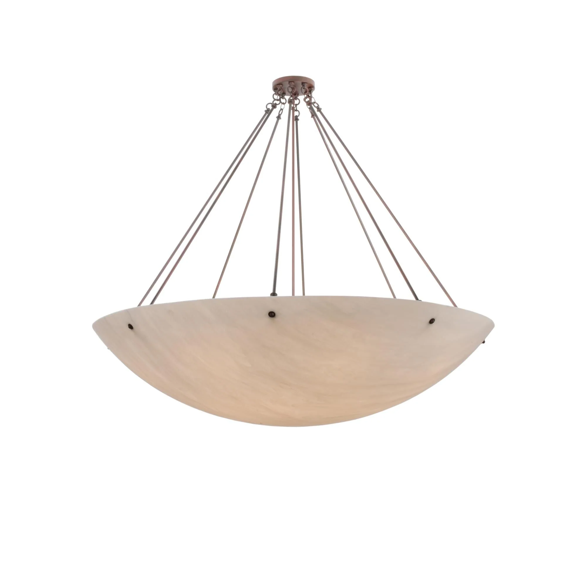 Meyda Lighting Madison Avenue 69 Inch 16 Light Semi Flush Mount Cp10622 - Image 1