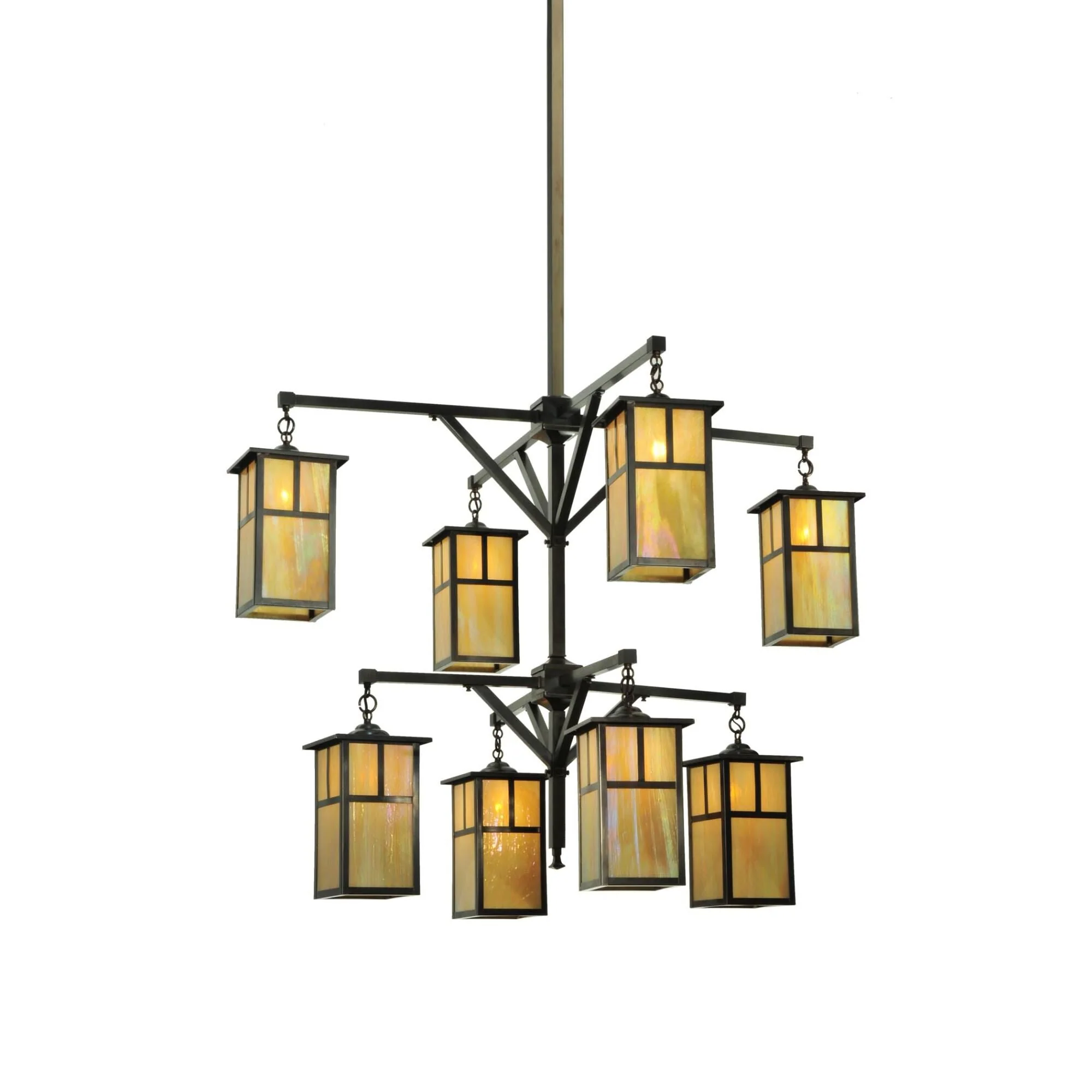 Meyda Lighting Hyde Park T Mission 52 Inch 8 Light Chandelier Cp11019 - Image 1