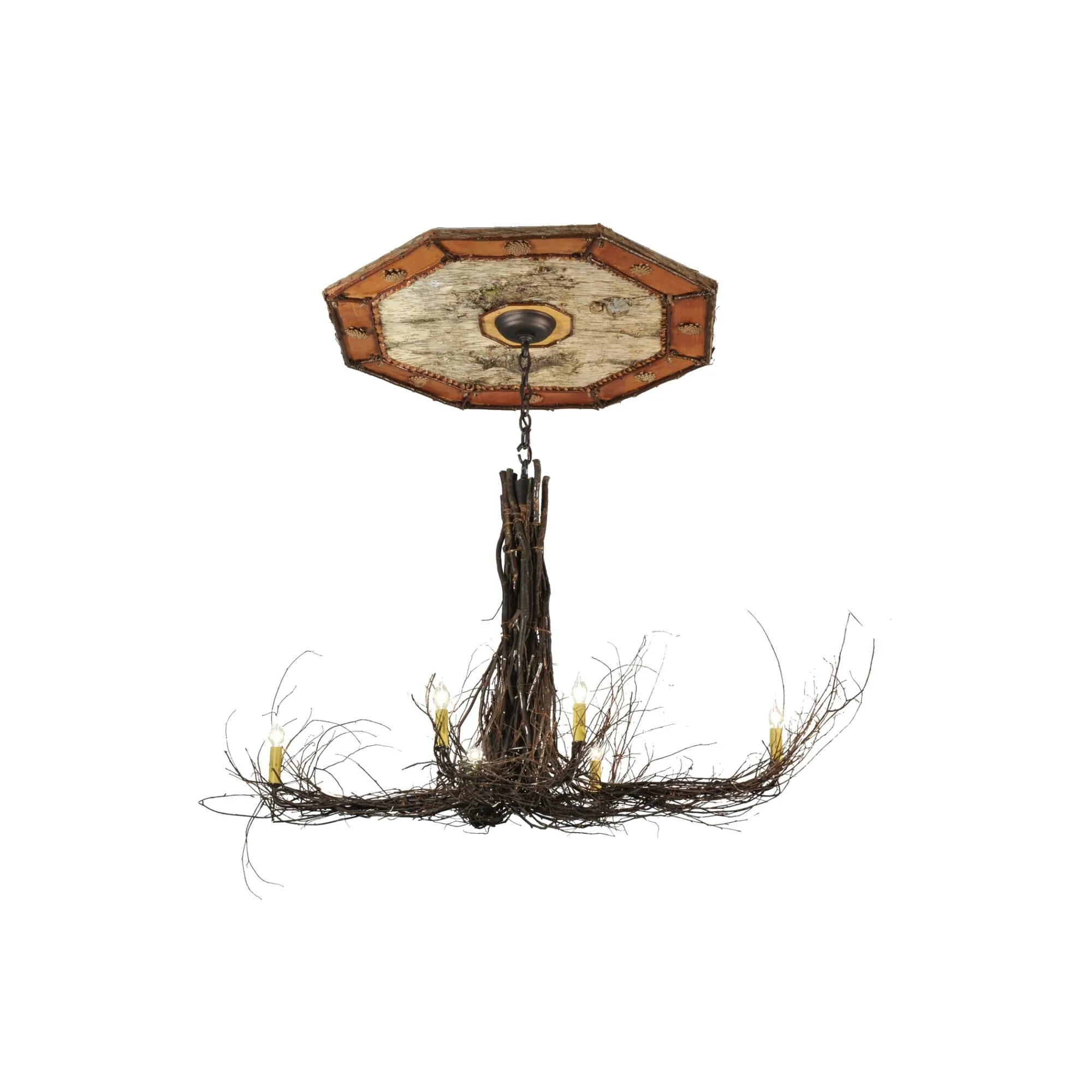 Meyda Lighting Twigs 48 Inch 6 Light Chandelier Cp11207 - Image 1