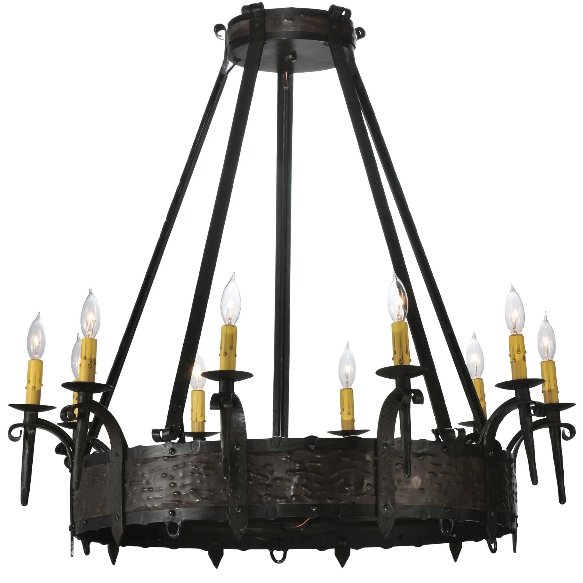 Meyda Lighting Costello 35 Inch 10 Light Chandelier Cp11548 - Image 1