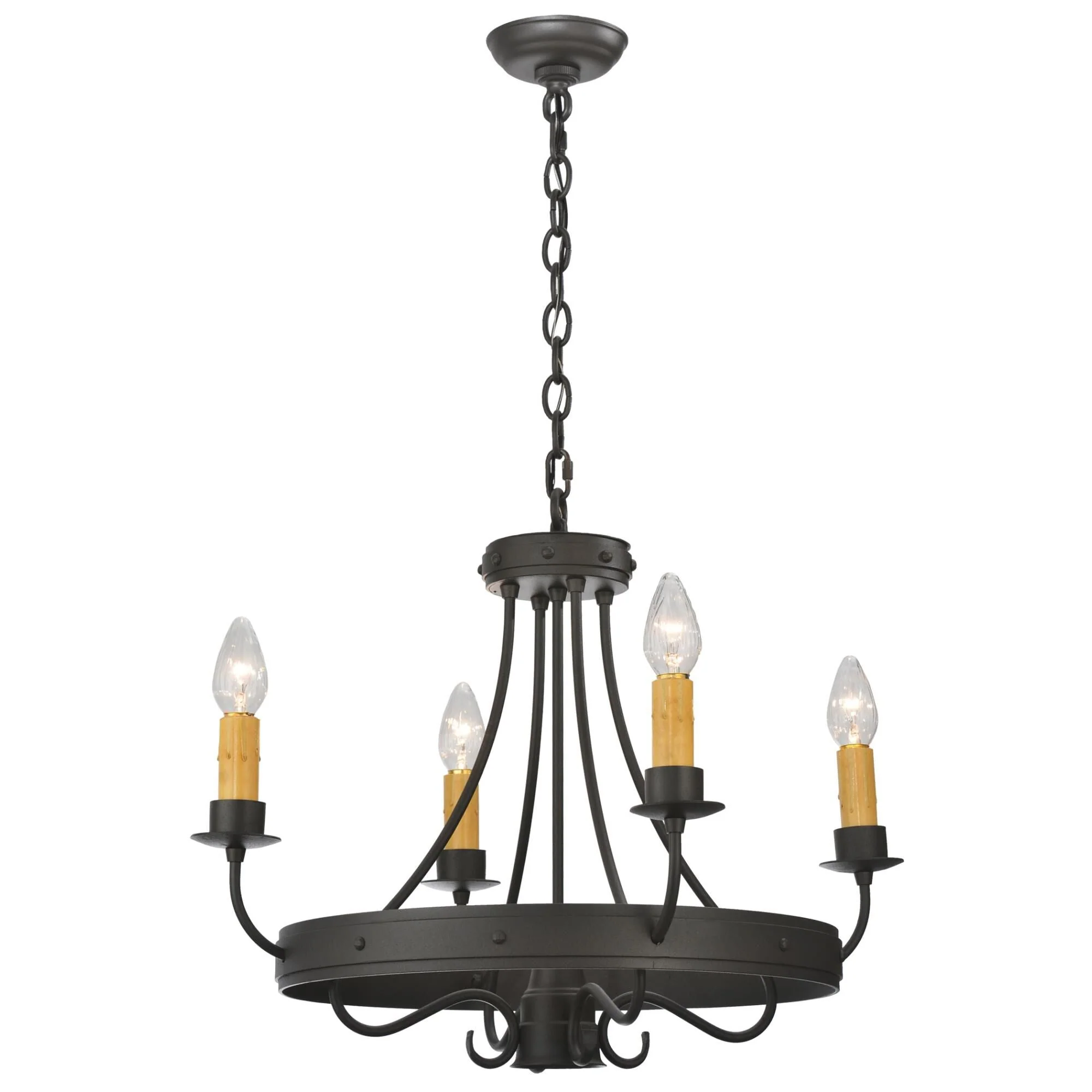 Meyda Lighting Franciscan 25 Inch 1 Light Chandelier Cp11643 - Image 1