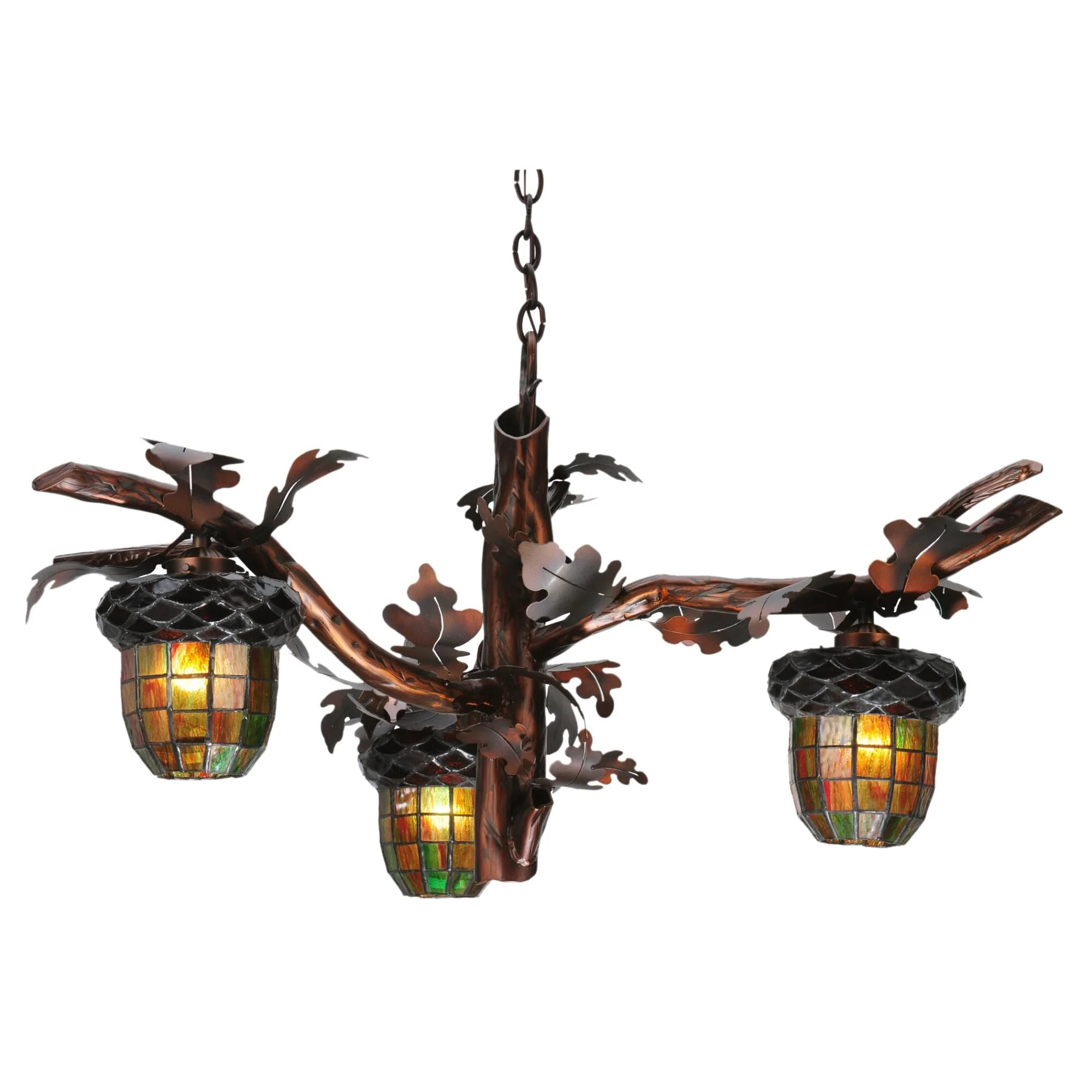 Meyda Lighting Acorn Branch 40 Inch 3 Light Chandelier Cp11986 - Image 1