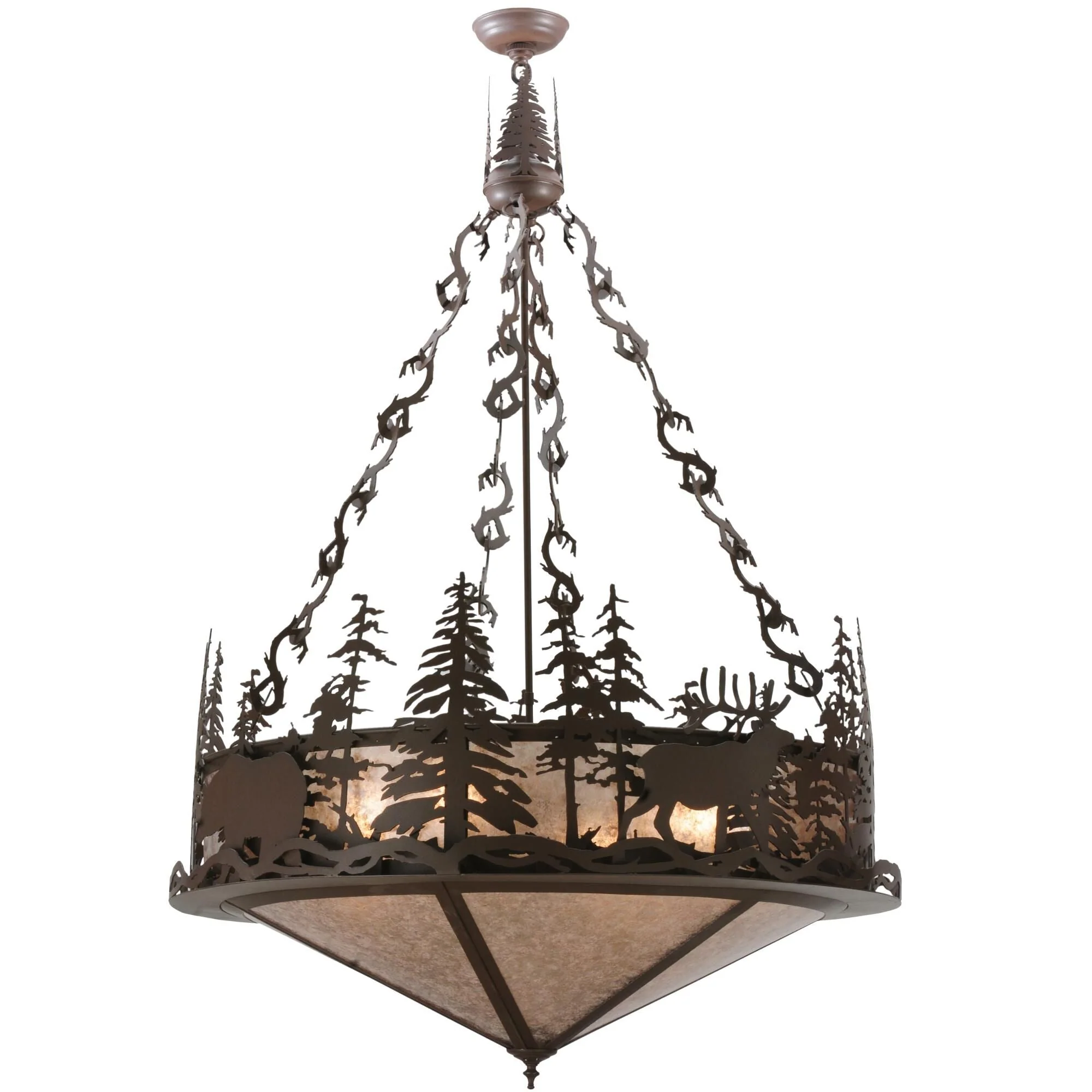 Meyda Lighting Wildlife At Dusk 38 Inch Large Pendant Cp12290 - Image 1