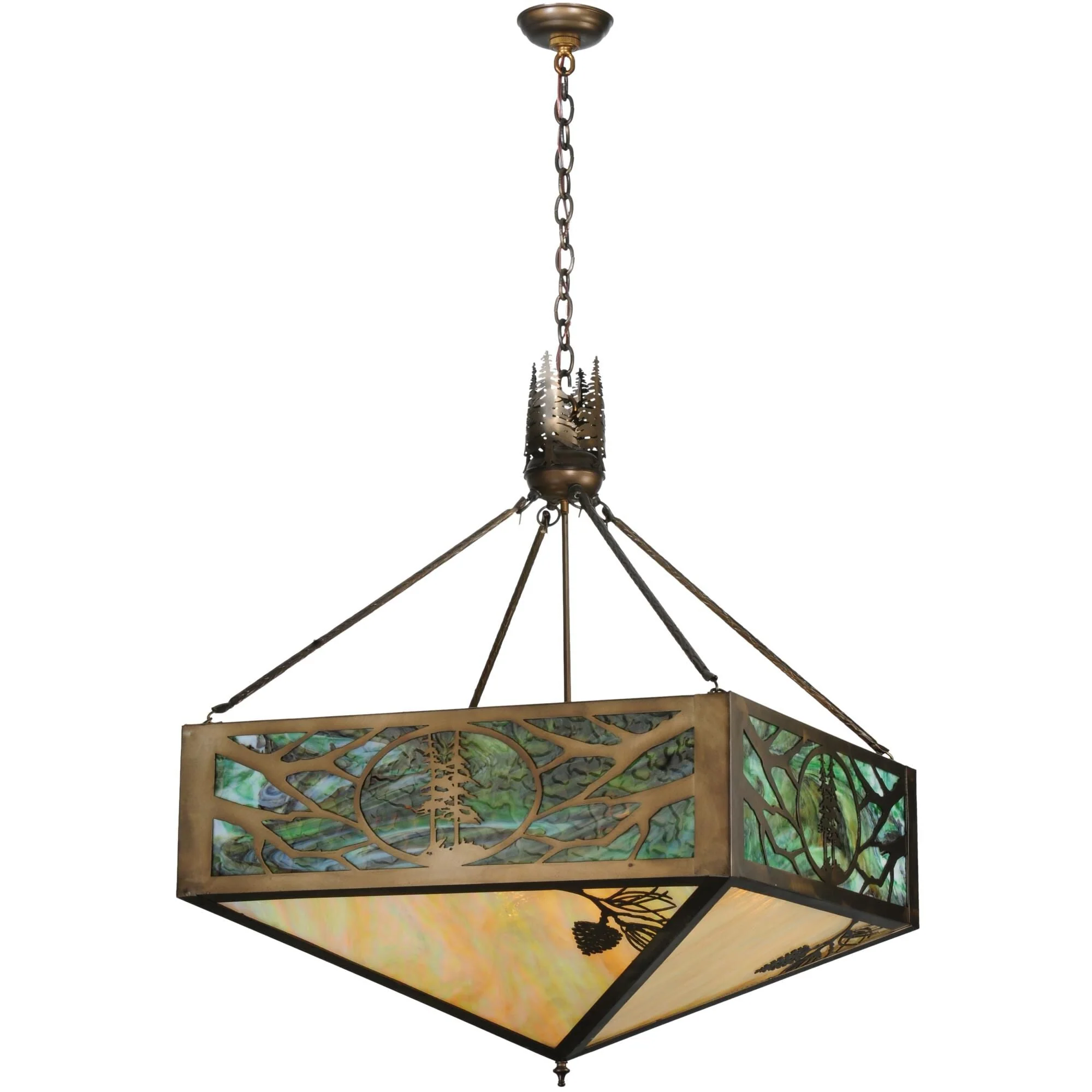 Meyda Lighting Balsam Pine 39 Inch Large Pendant Cp12292 - Image 1