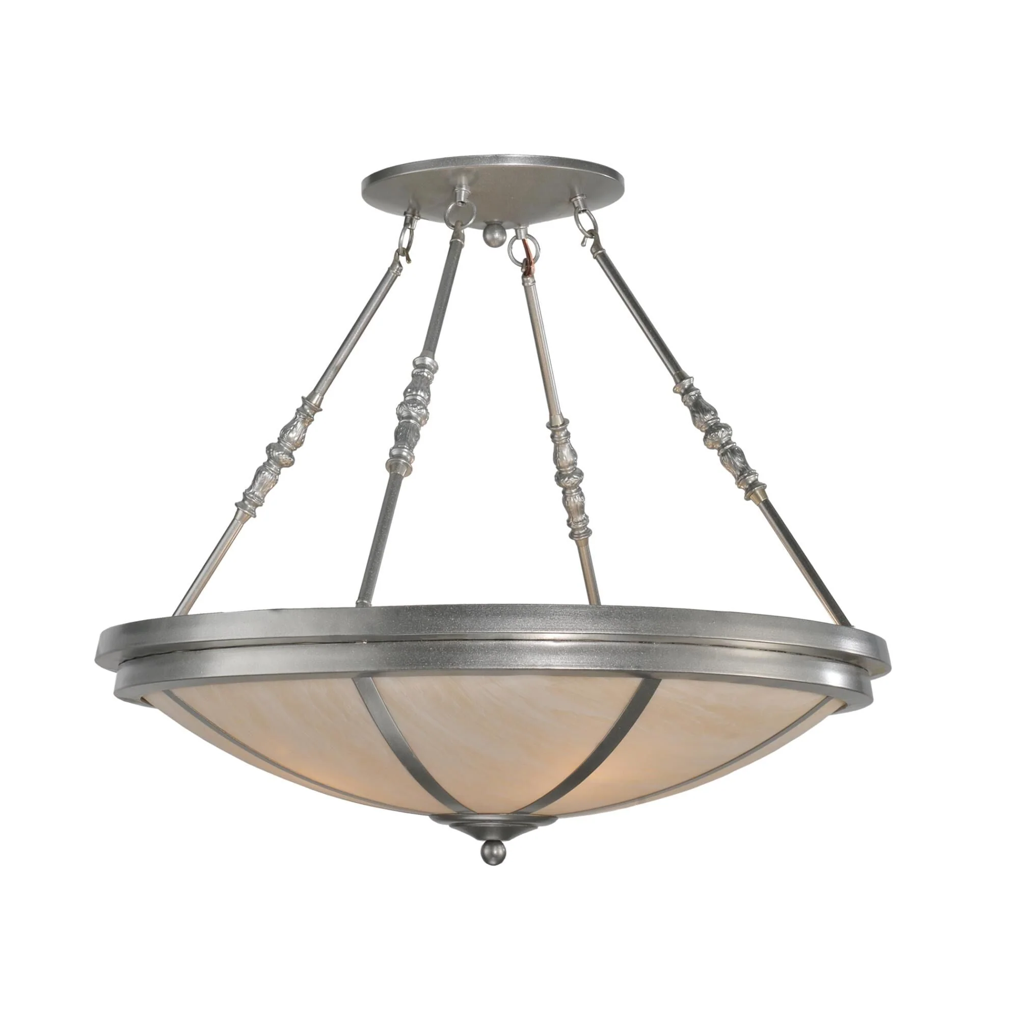Meyda Lighting Commerce 31 Inch 4 Light Semi Flush Mount Cp12364 - Image 1