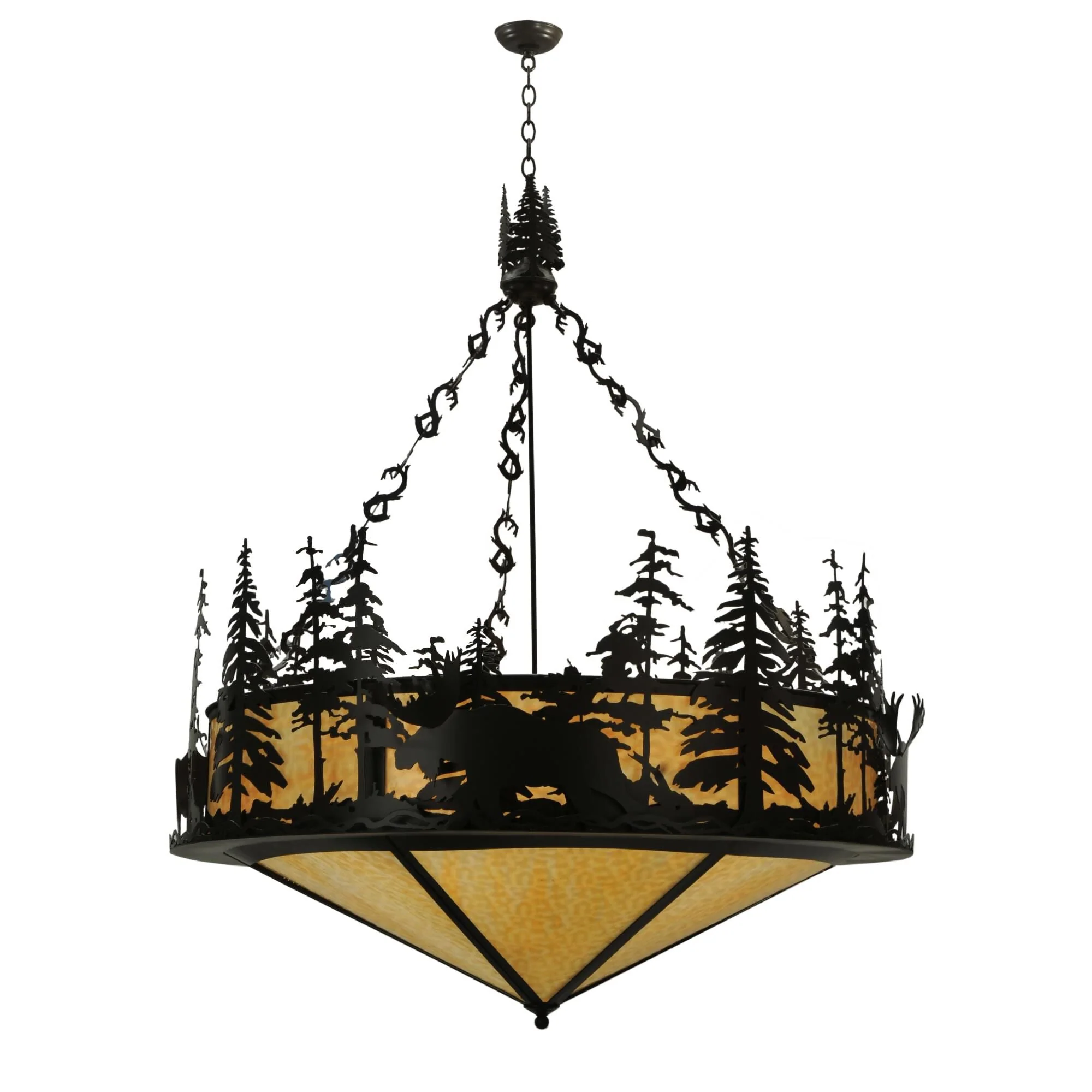 Meyda Lighting Moose At Dusk 56 Inch Large Pendant Cp12404 - Image 1